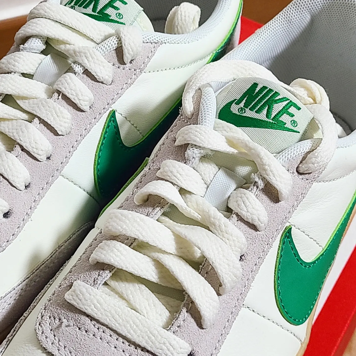 Nike x J.Crew Killshot 2 Lucid Green 착용 스타일 - 1