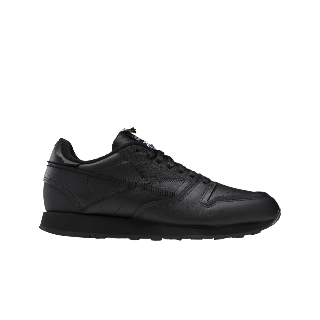 리복 x 메종 마르지엘라 클래식 레더 메모리 오브 슈즈 블랙(Reebok x Maison Margiela Classic Leather Memory of Shoes Black)