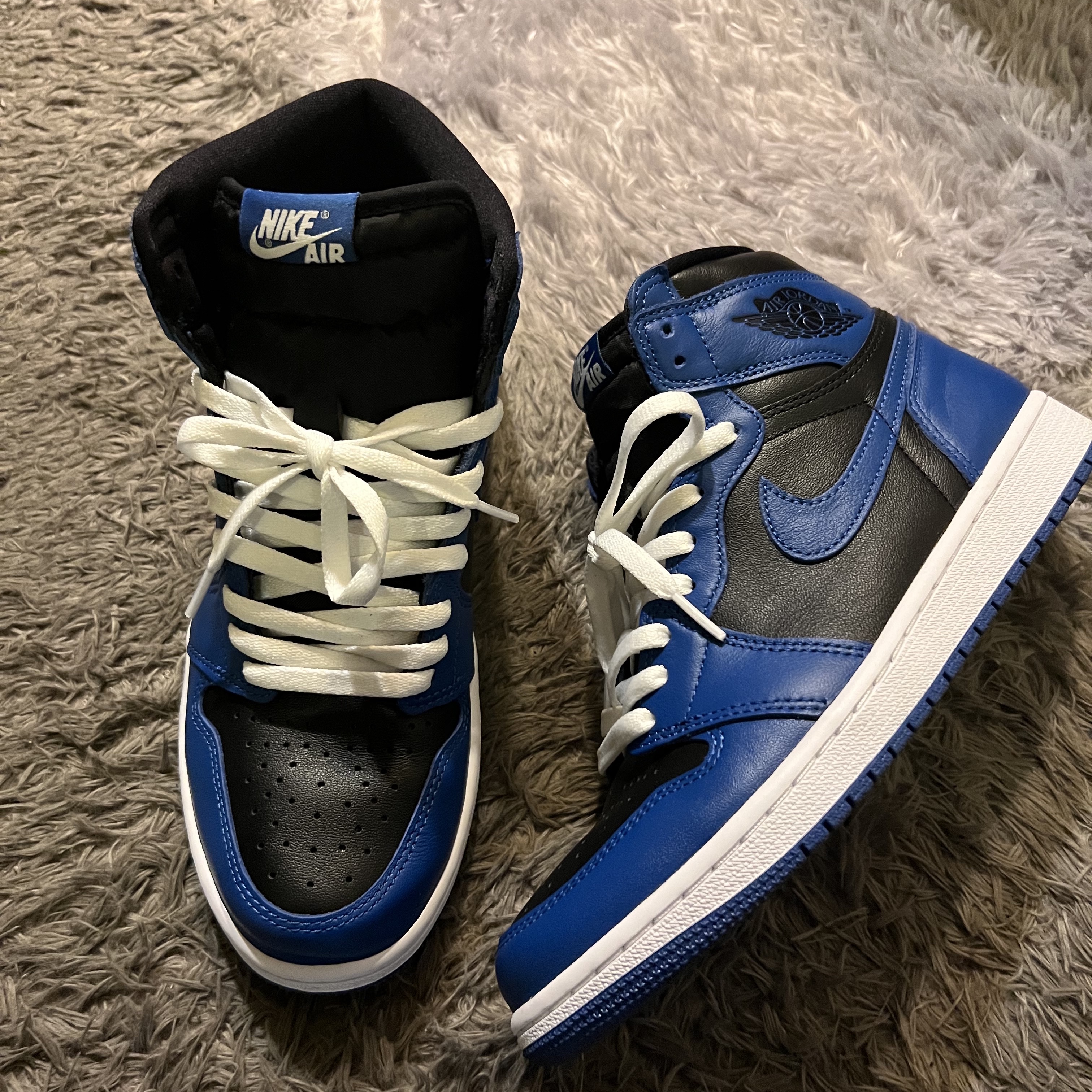 Jordan 1 Retro High OG Dark Marina Blue 착용 스타일