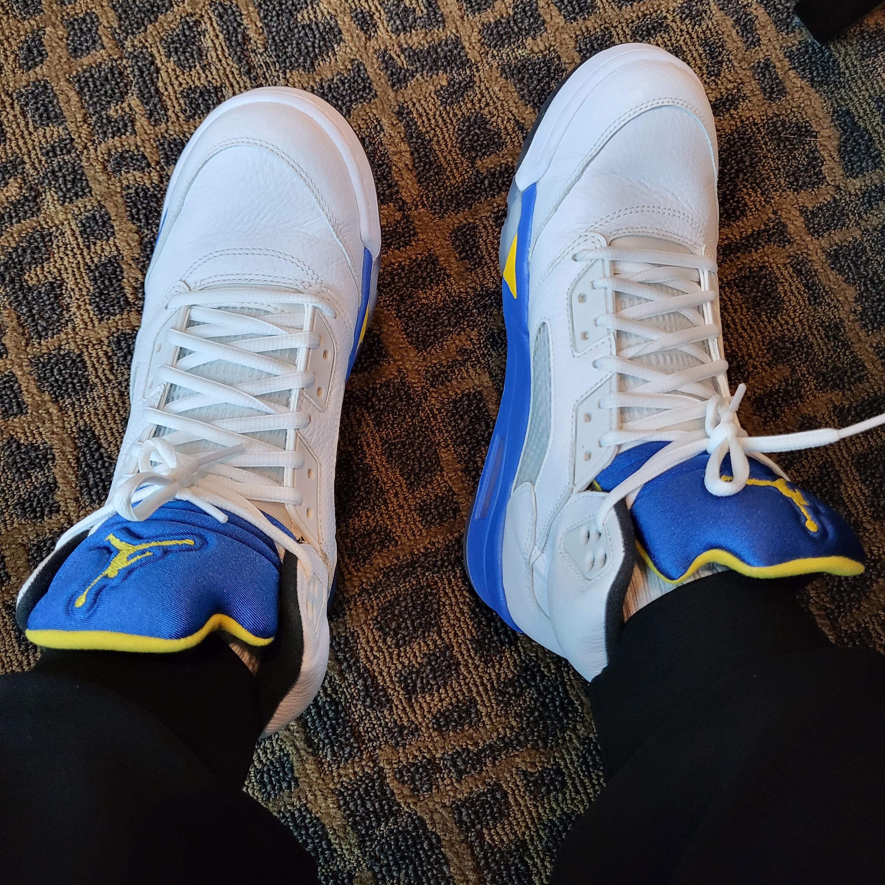 Jordan 5 Retro Laney 2013 착용 스타일