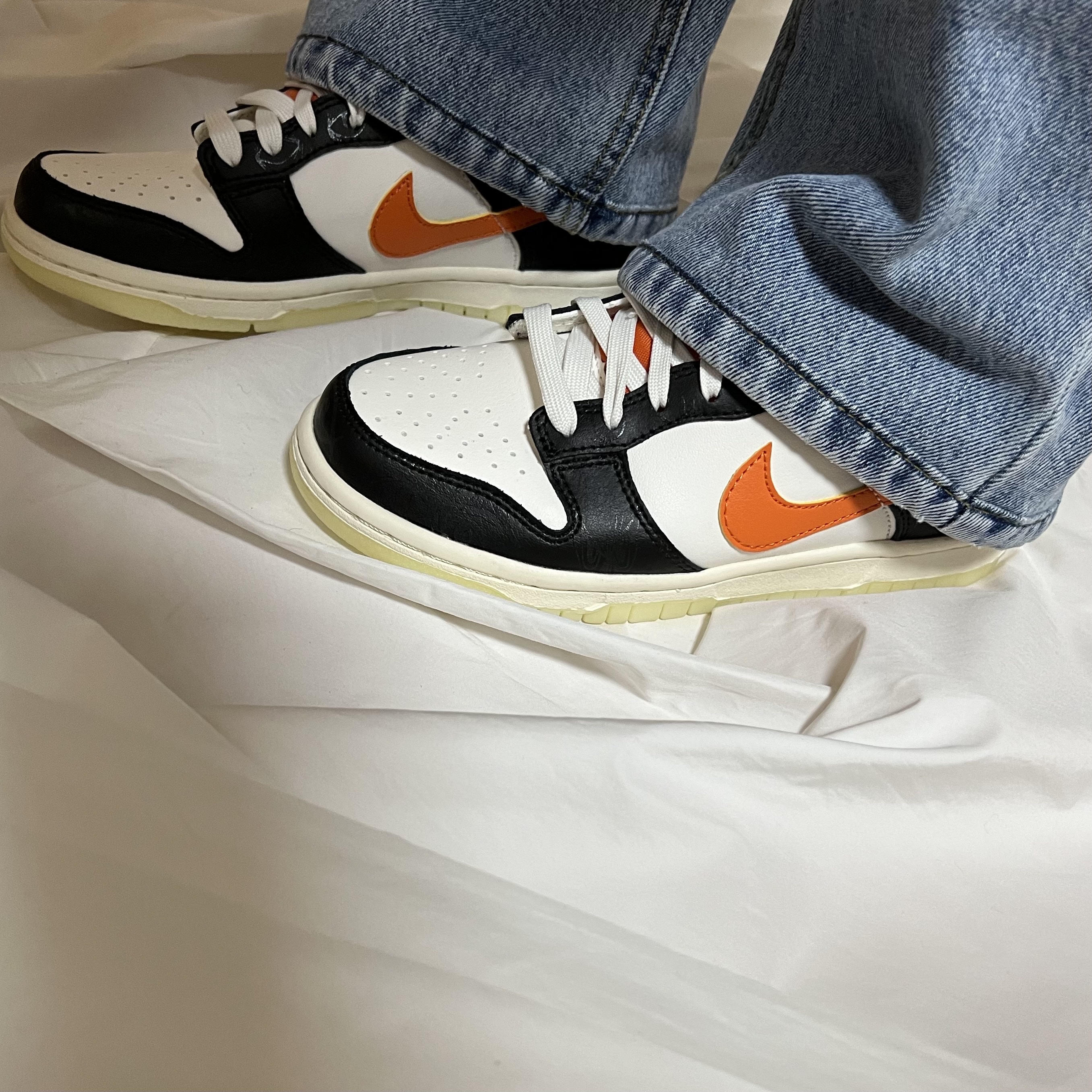(GS) Nike Dunk Low PRM Halloween 착용 스타일 - 3