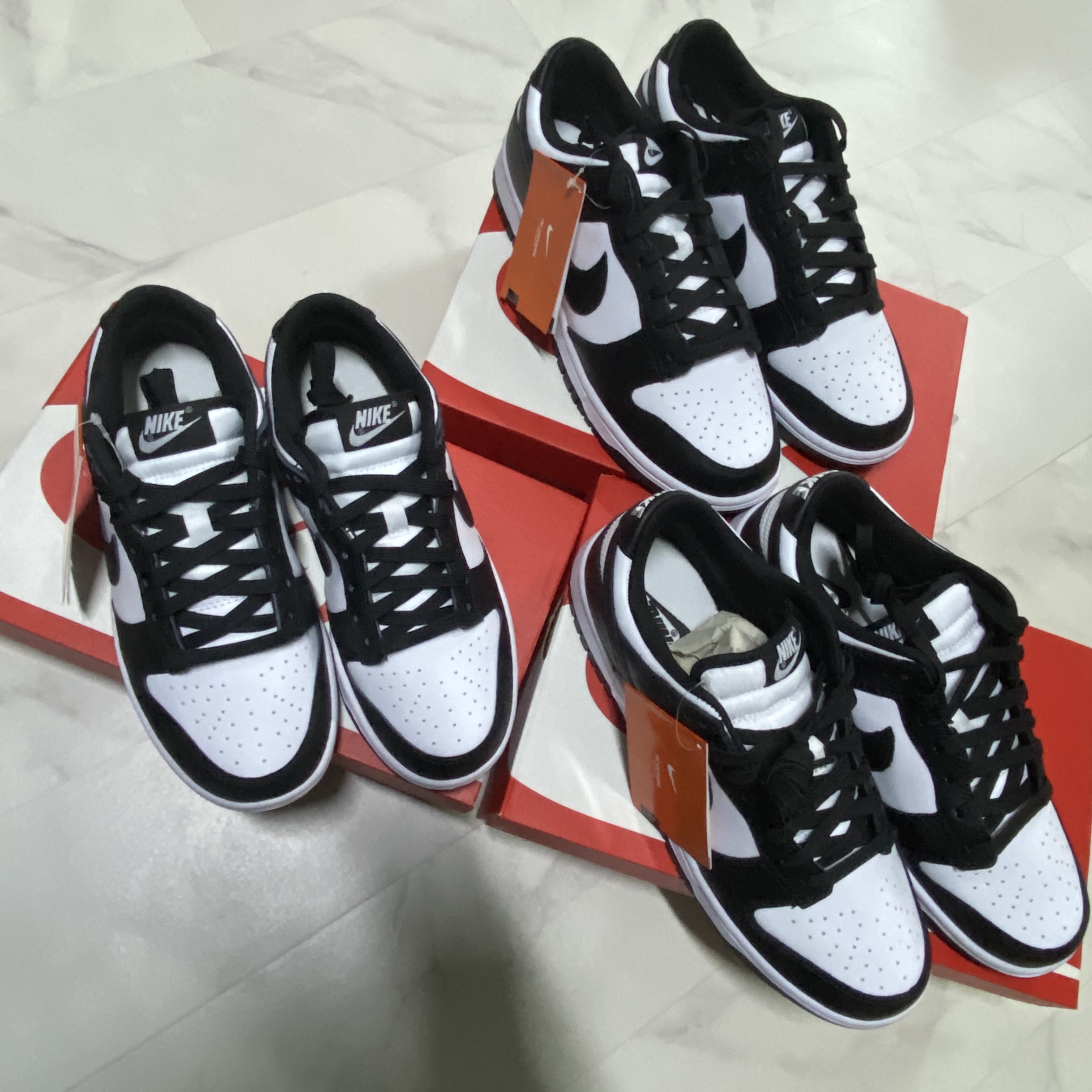 Nike Dunk Low Retro Black, (W) Nike Dunk Low Black 착용 스타일