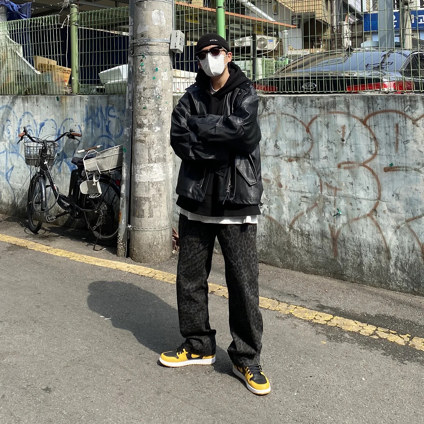 Jordan 1 Retro High OG Pollen 착용 스타일 - 1