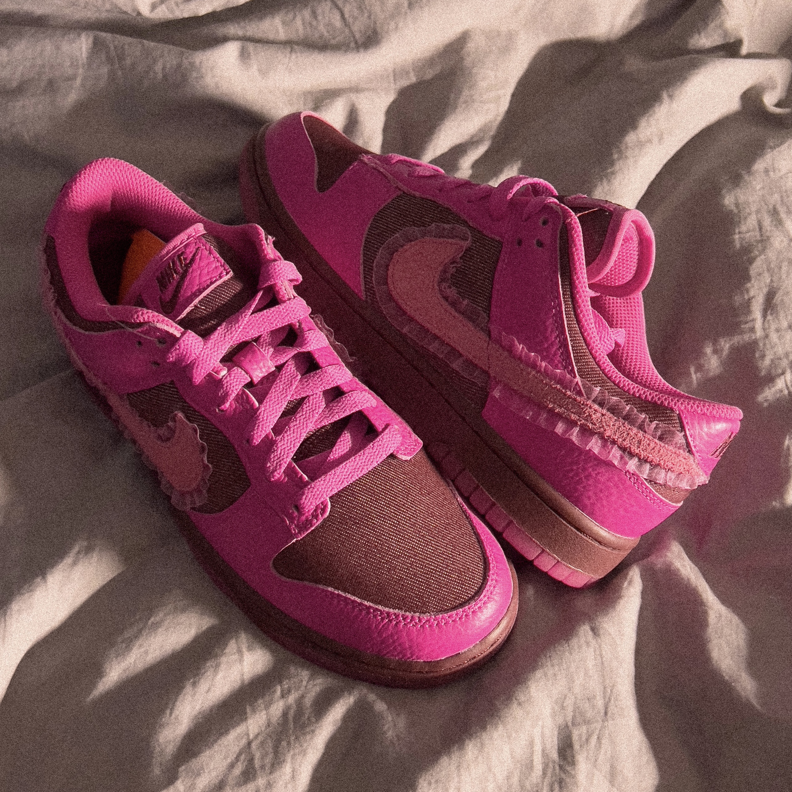 (W) Nike Dunk Low Prime Pink 착용 스타일