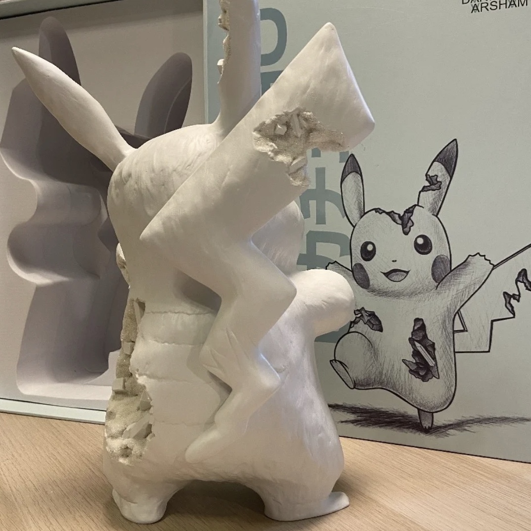 Daniel Arsham x Pokemon Crystalized Charmander 착용 스타일 - 2