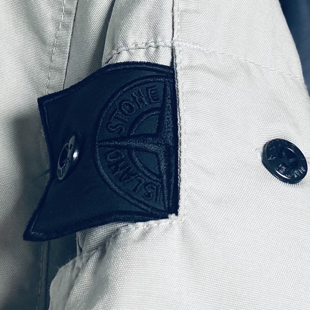 Stone Island Shadow Project 40706 Hollowcore Poly Light Garment Dyed Bomber Jacket Pearl Gray - 21FW 착용 스타일 - 3
