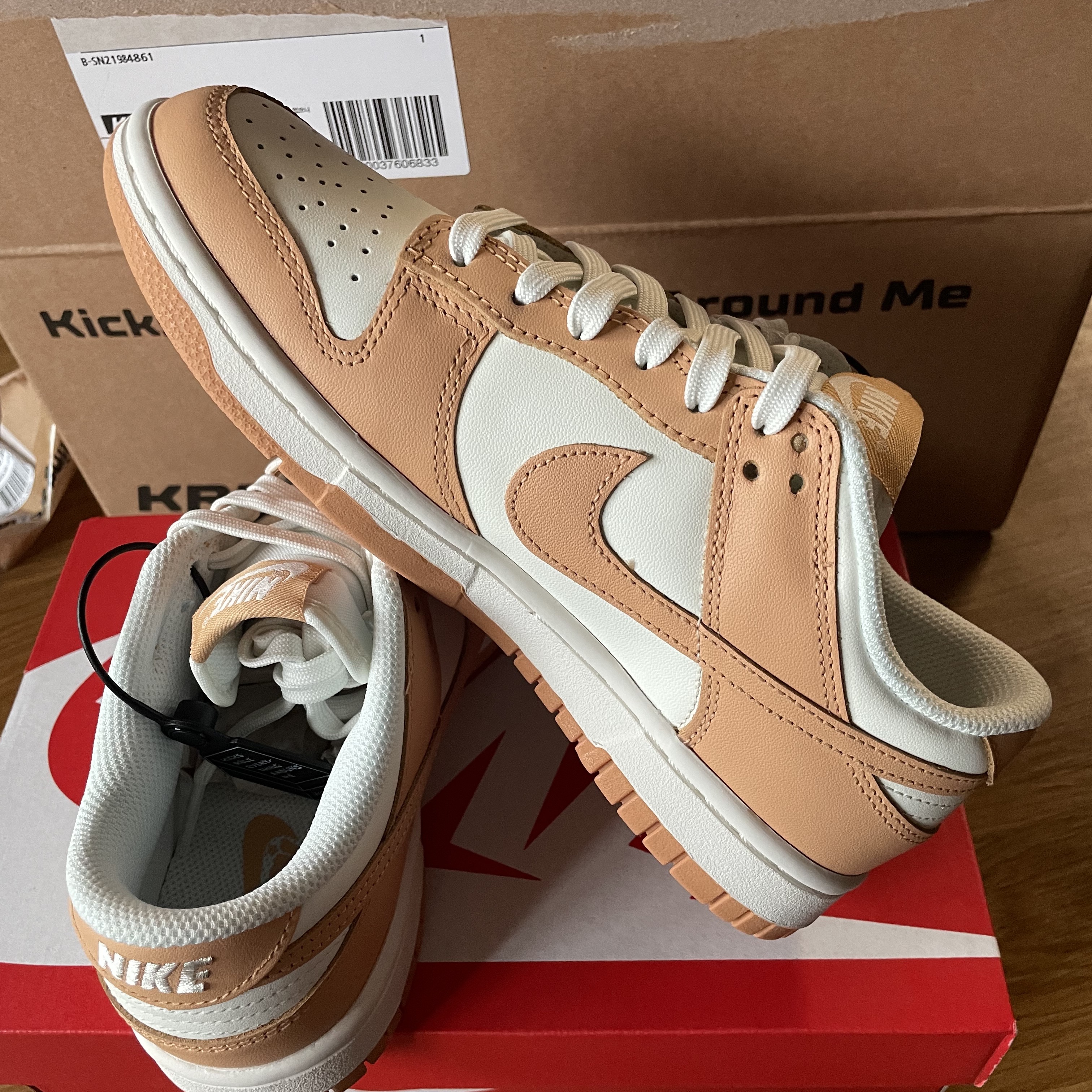 (W) Nike Dunk Low Harvest Moon 착용 스타일 - 1