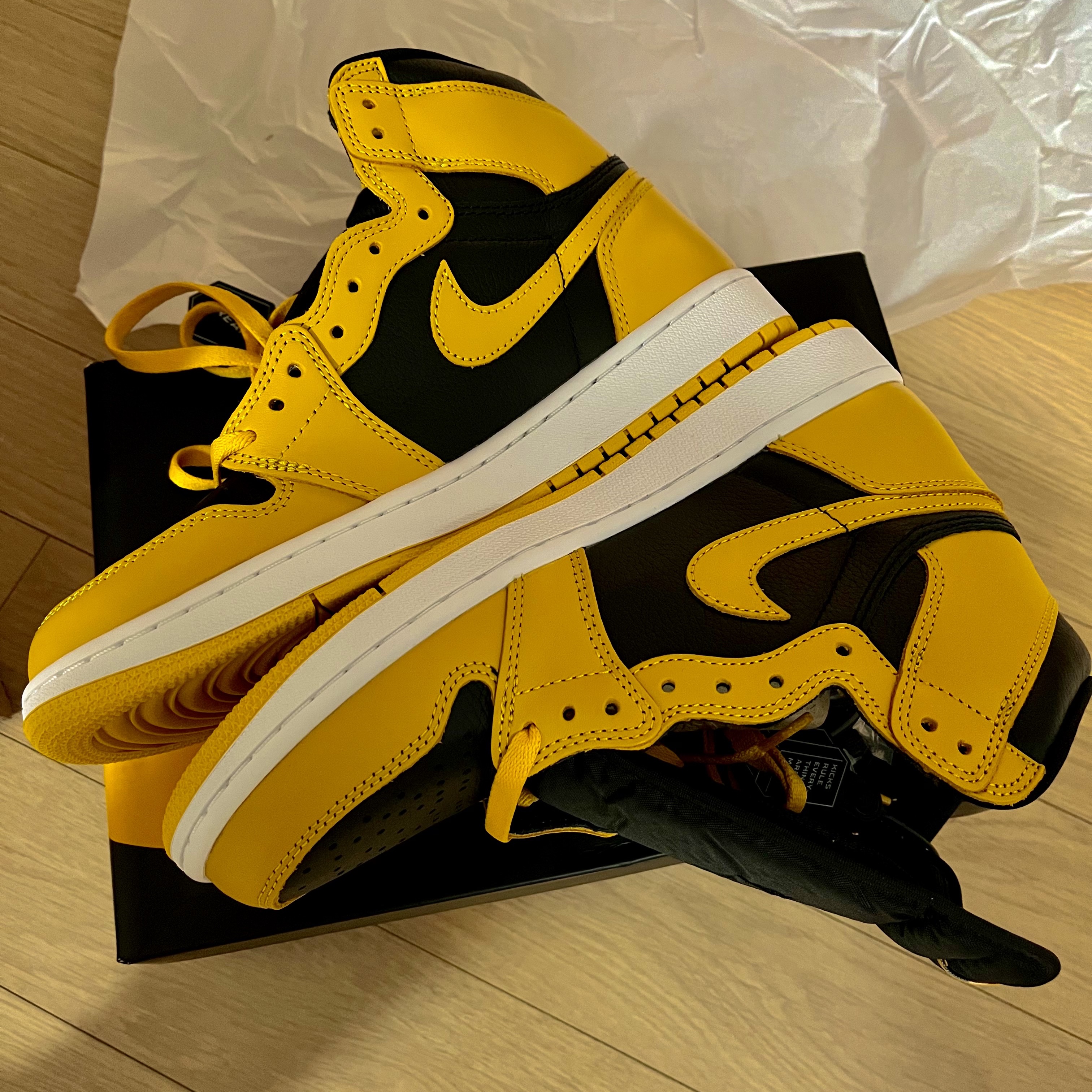 Jordan 1 Retro High OG Pollen 착용 스타일 - 1