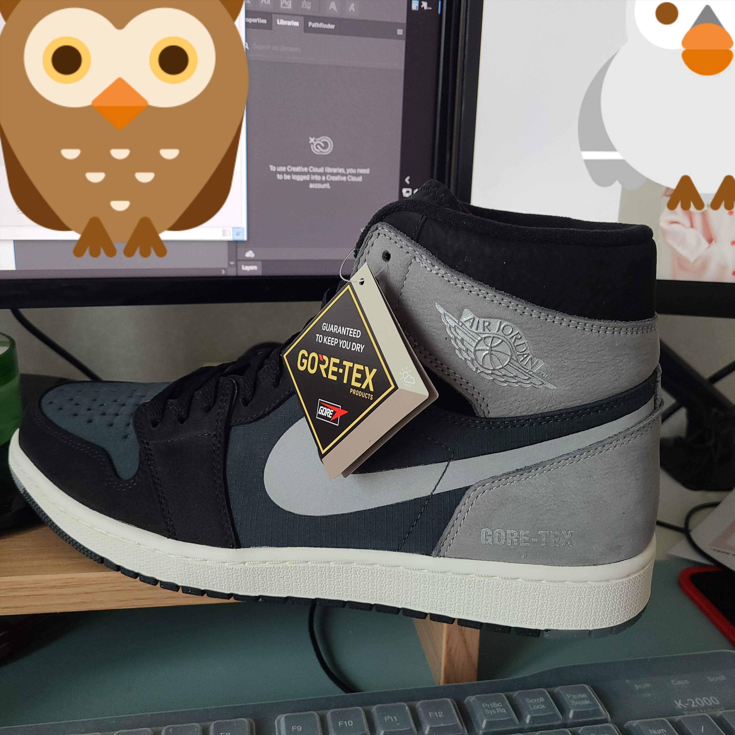 Jordan 1 Element Gore-Tex Particle Grey 착용 스타일