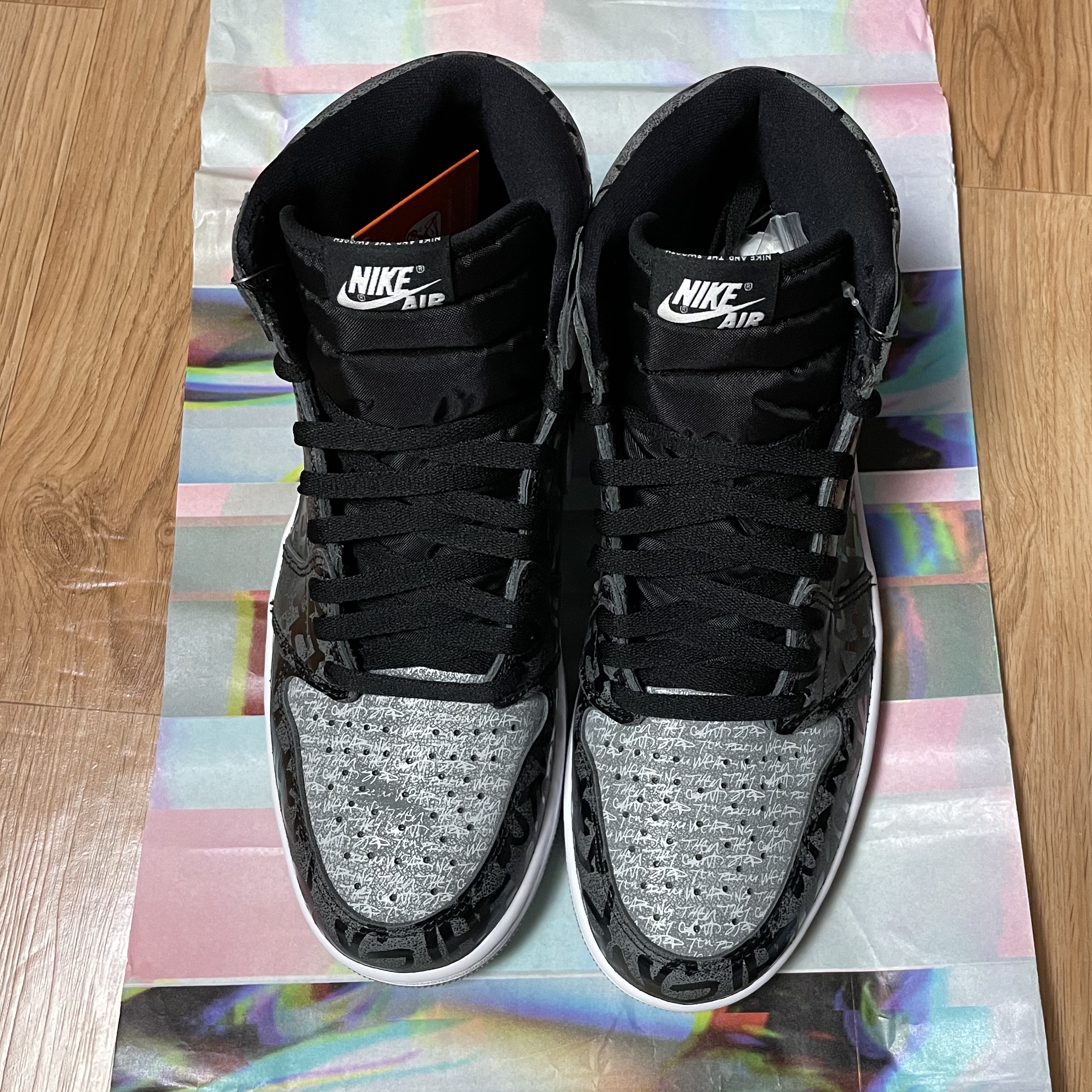 Jordan 1 Retro High OG Rebellionaire 착용 스타일 - 3