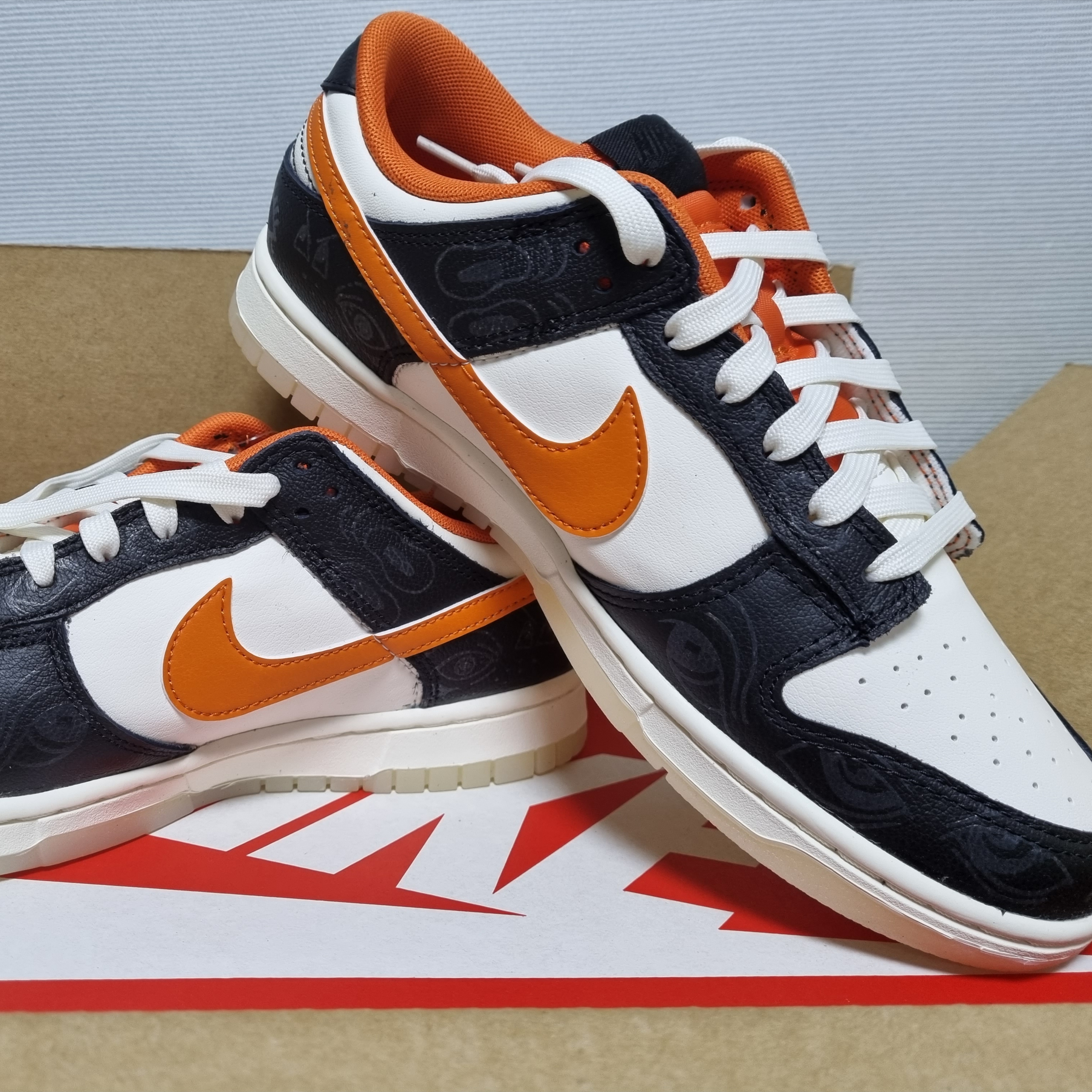 Nike Dunk Low Retro PRM Halloween 착용 스타일 - 4