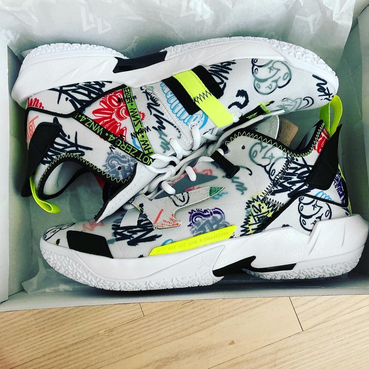 Jordan Why Not ZER0.4 PF Graffiti 착용 스타일 - 2