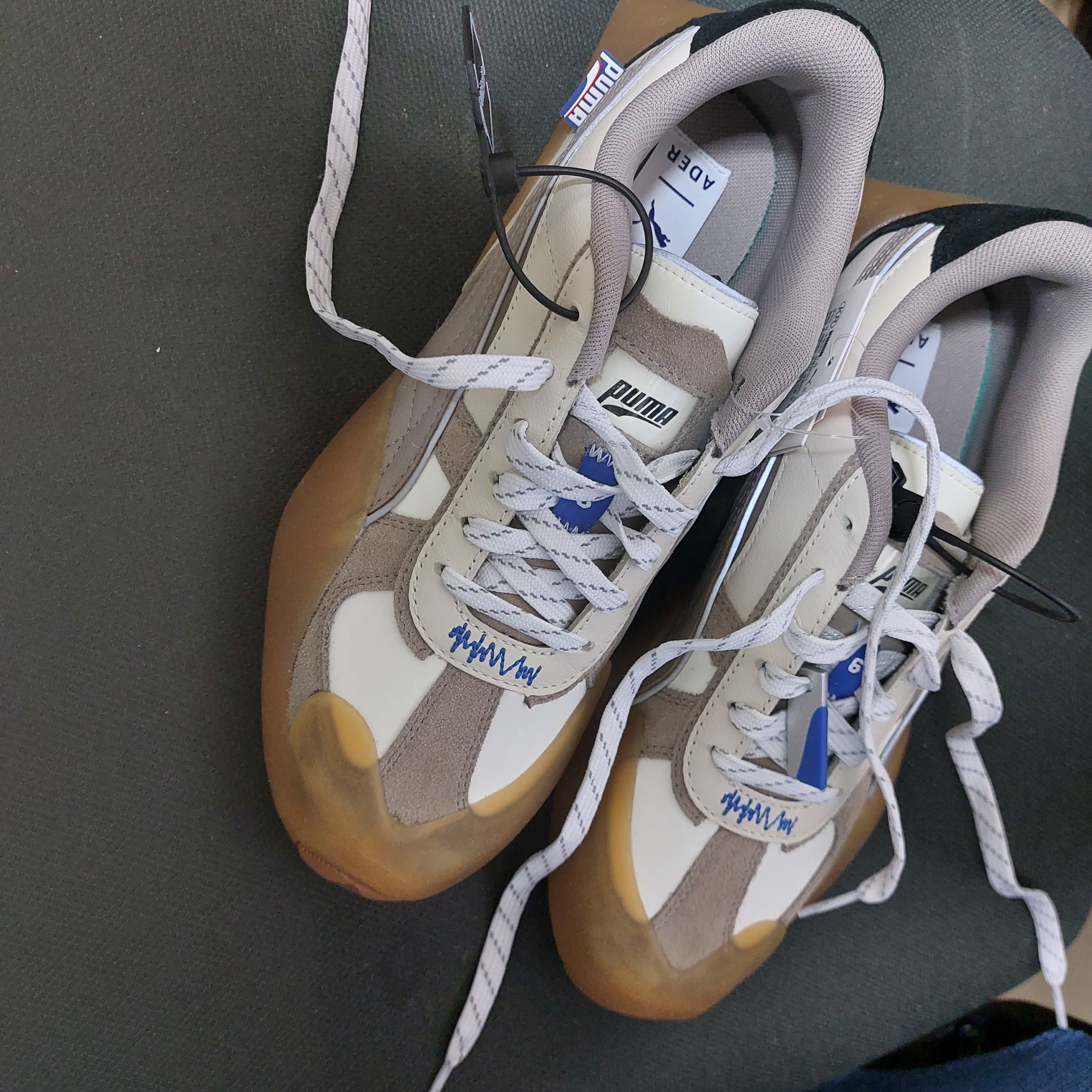 Puma x Ader Error Vaderon White 착용 스타일