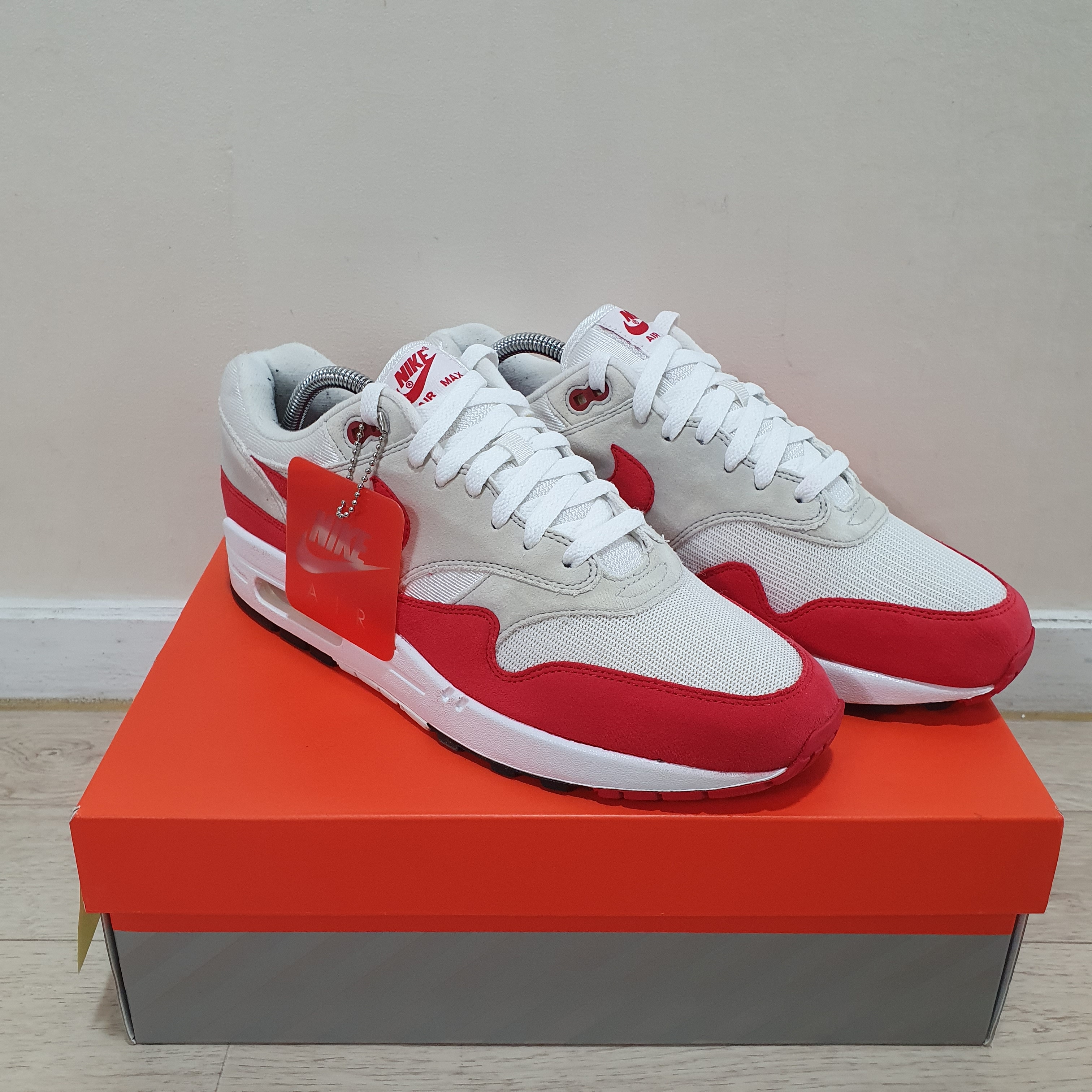 Nike Air Max 1 Anniversary Red (2017/2018 Restock Pair) 착용 스타일