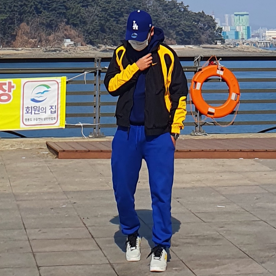 Nike x Drake Nocta Cardinal Stock Essential Hoodie Navy - US/EU, Nike x Drake Nocta Essential Track Jacket - US/EU 착용 스타일 - 2