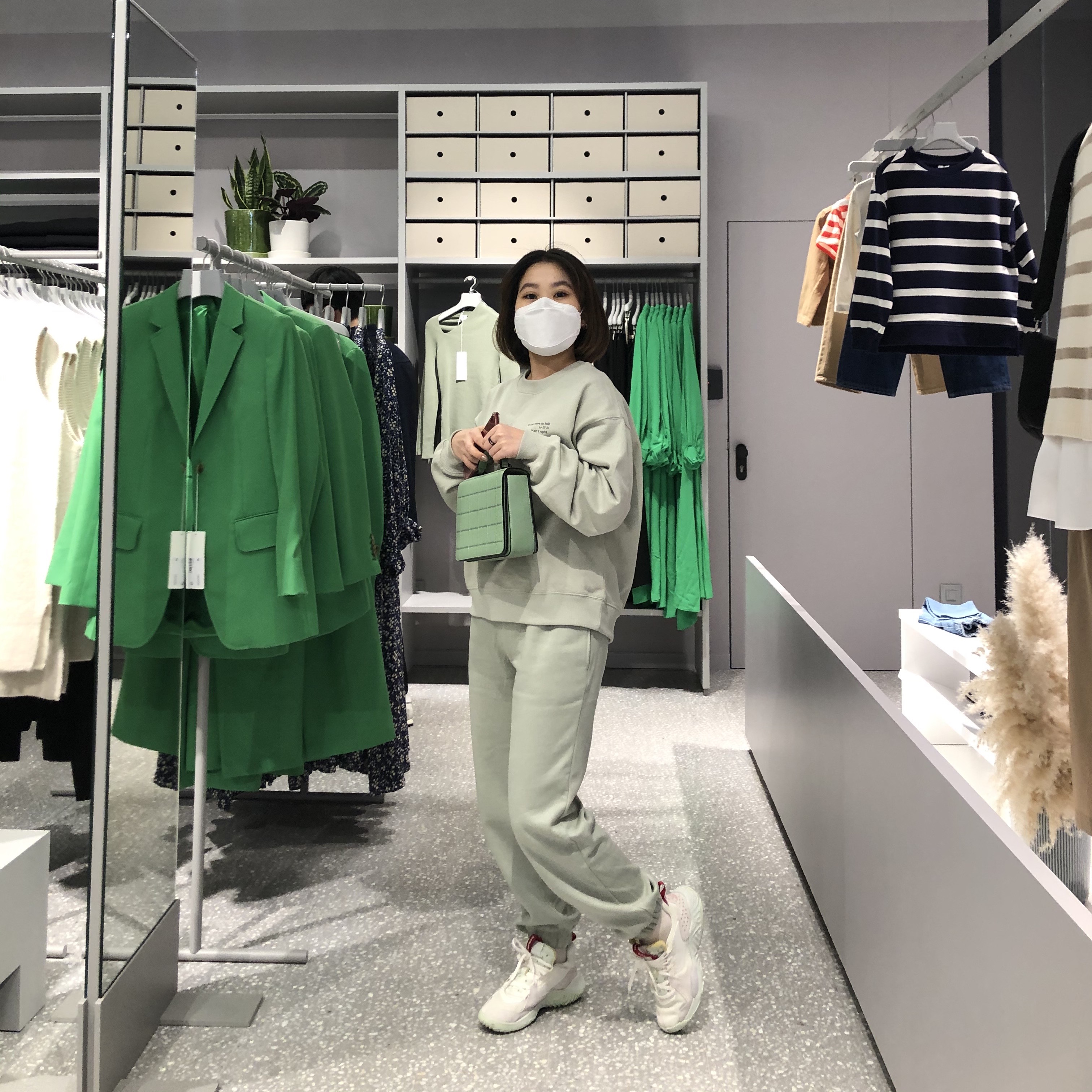 Jordan Delta SP Jade Aura 착용 스타일 - 2