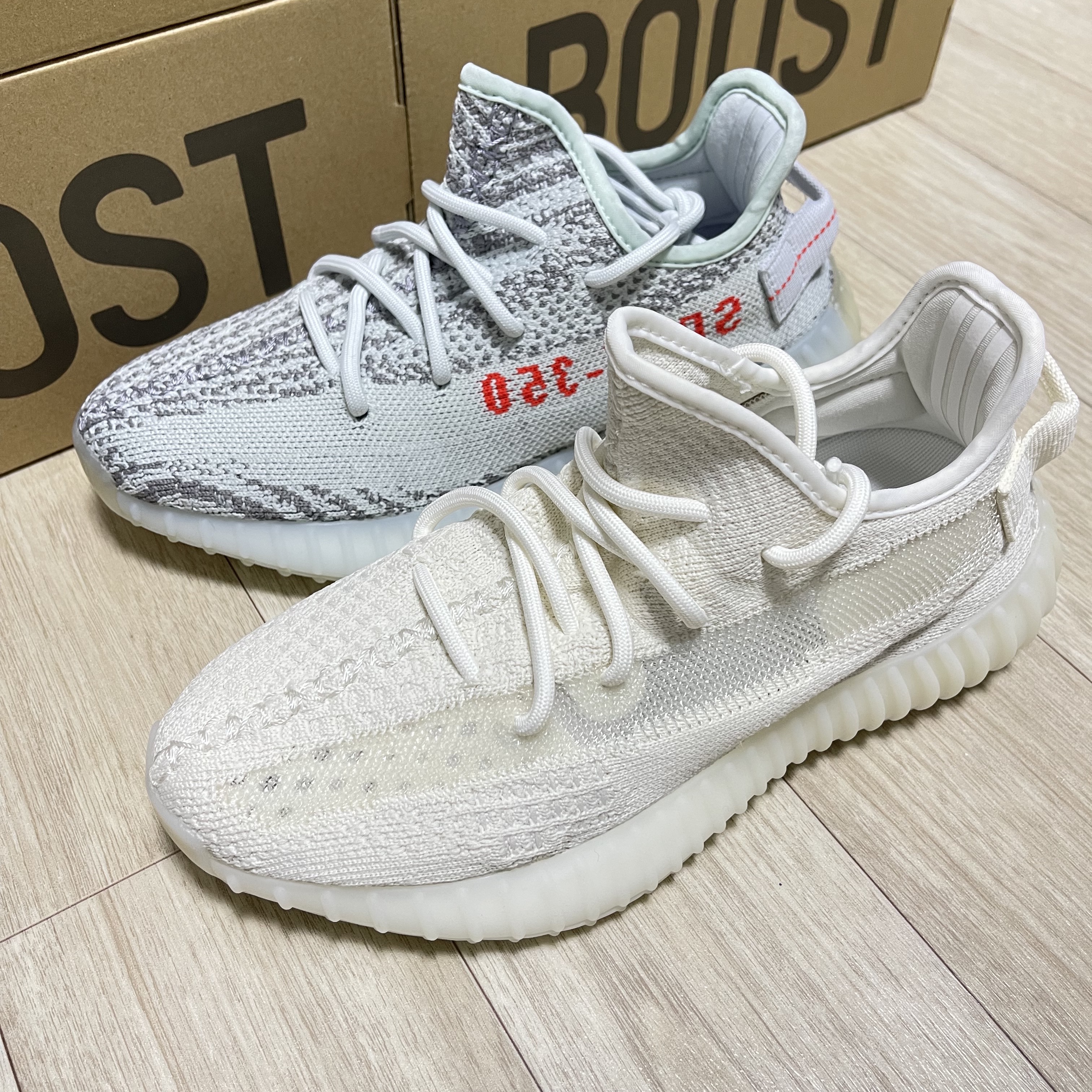 Adidas Yeezy Boost 350 V2 Bone, Adidas Yeezy Boost 350 V2 Core Black White 2022 착용 스타일 - 2