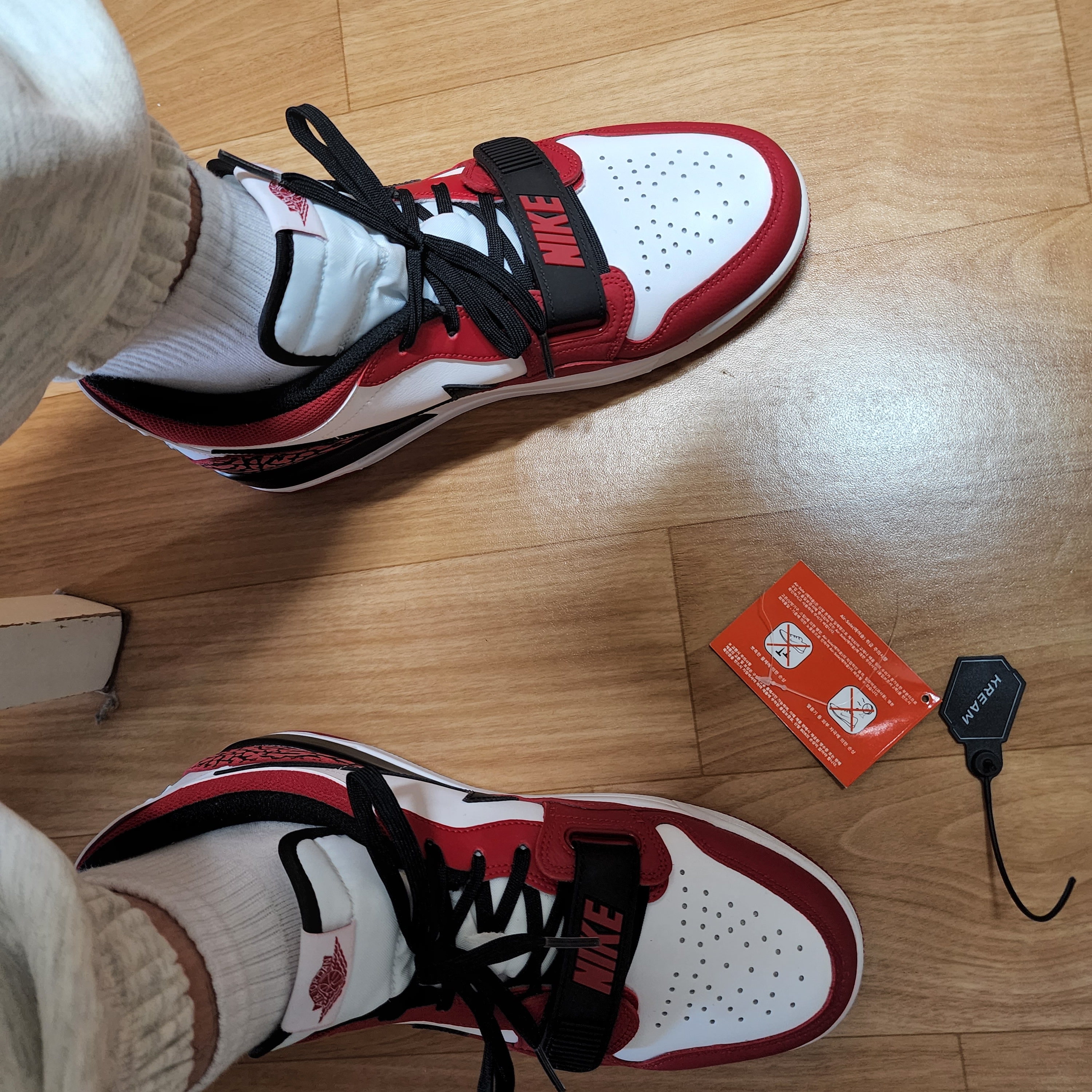 Jordan Legacy 312 Low Chicago 2022 착용 스타일 - 1
