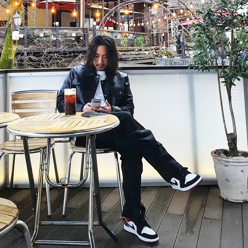 Jordan 1 Low Black Toe 착용 스타일 - 2