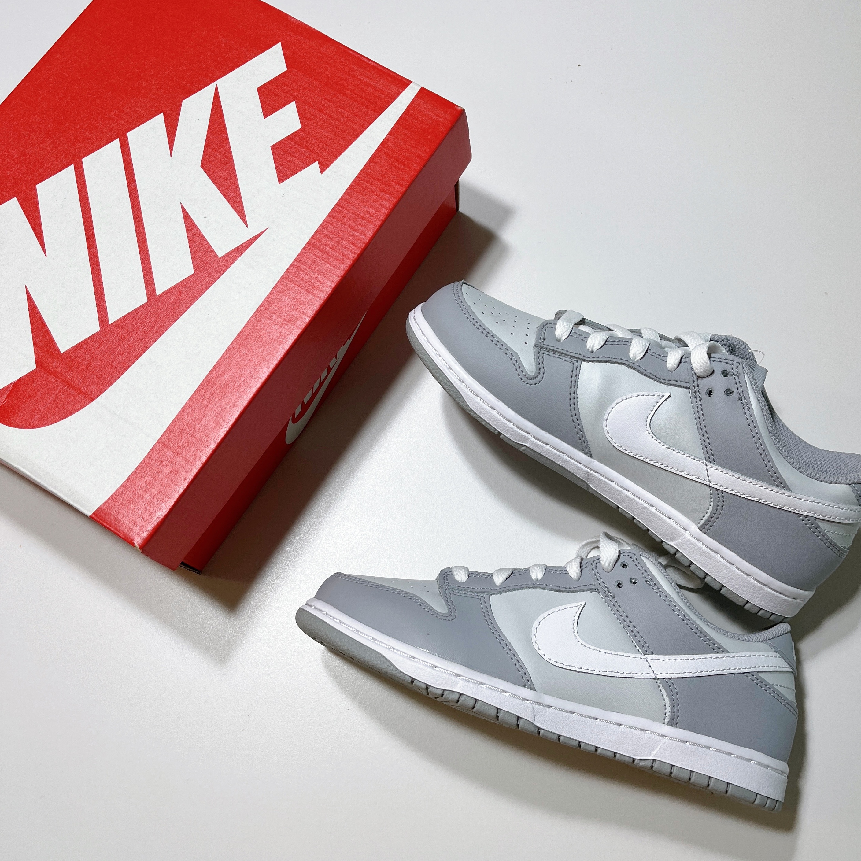 (PS) Nike Dunk Low Wolf Grey 착용 스타일