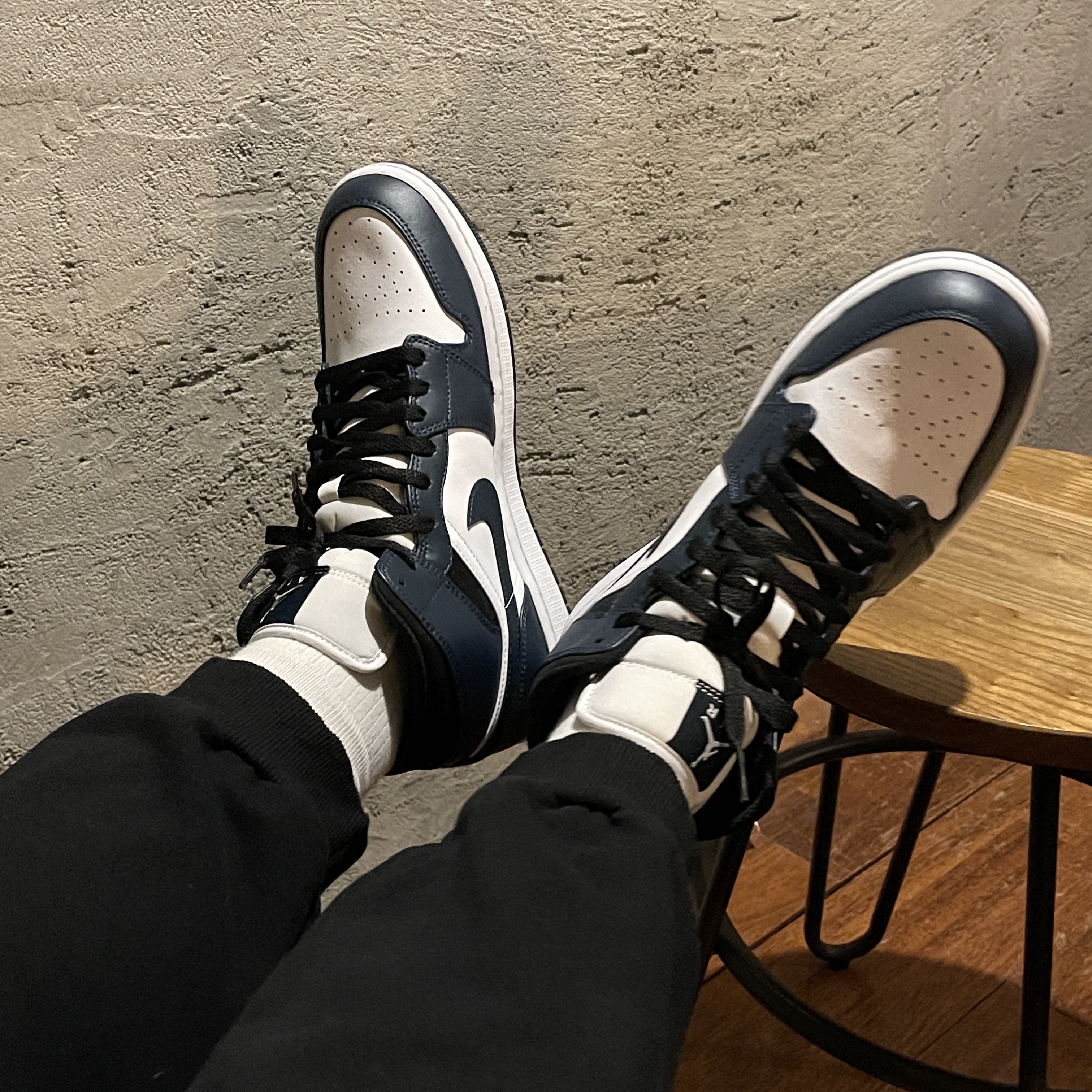 Jordan 1 Mid Dark Teal 착용 스타일