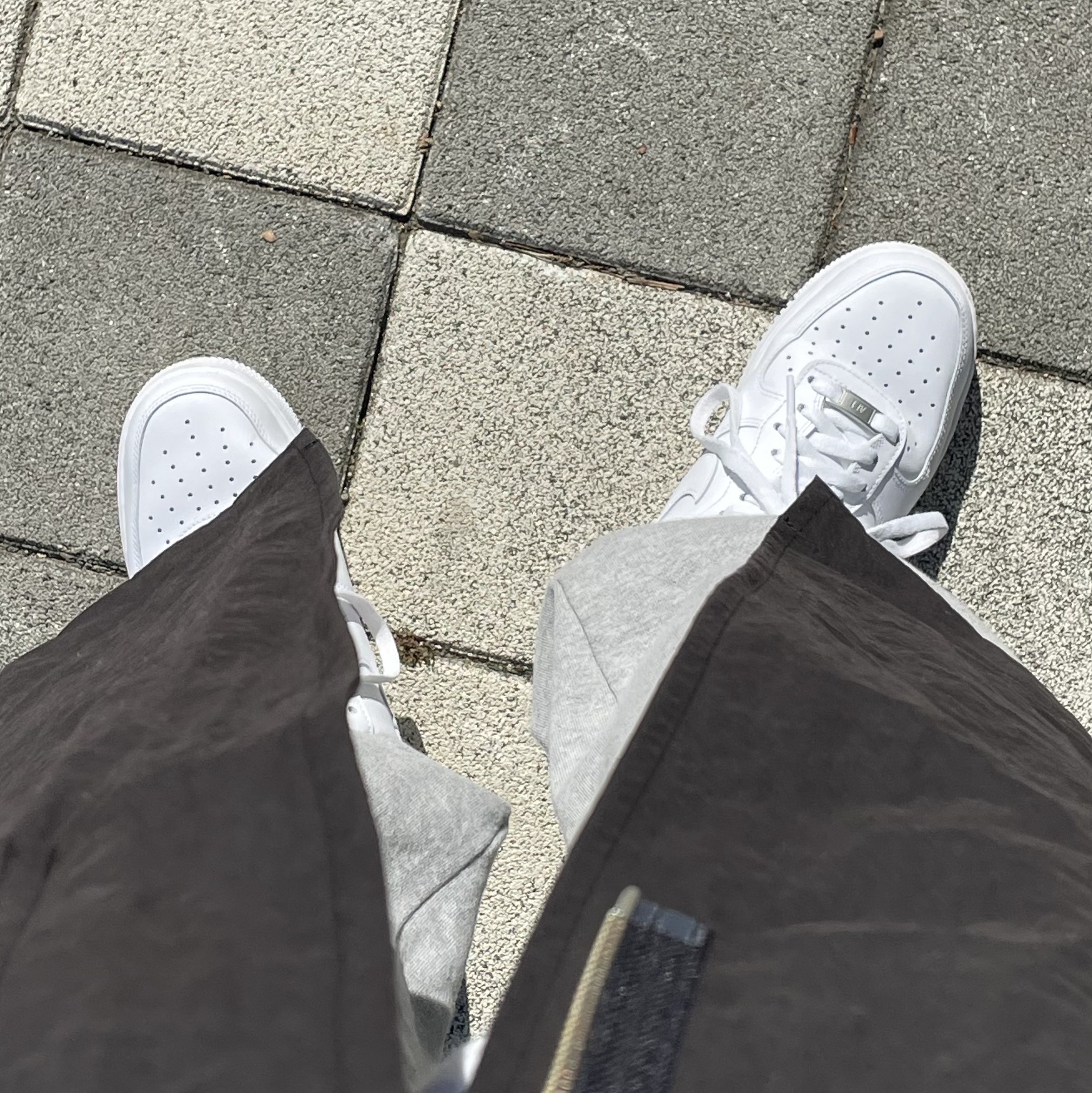 Nike Air Force 1 '07 Low White 착용 스타일