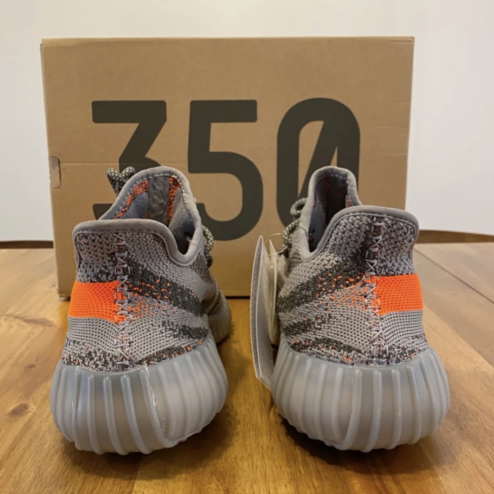Adidas Yeezy Boost 350 V2 Beluga - Reflective 착용 스타일 - 3