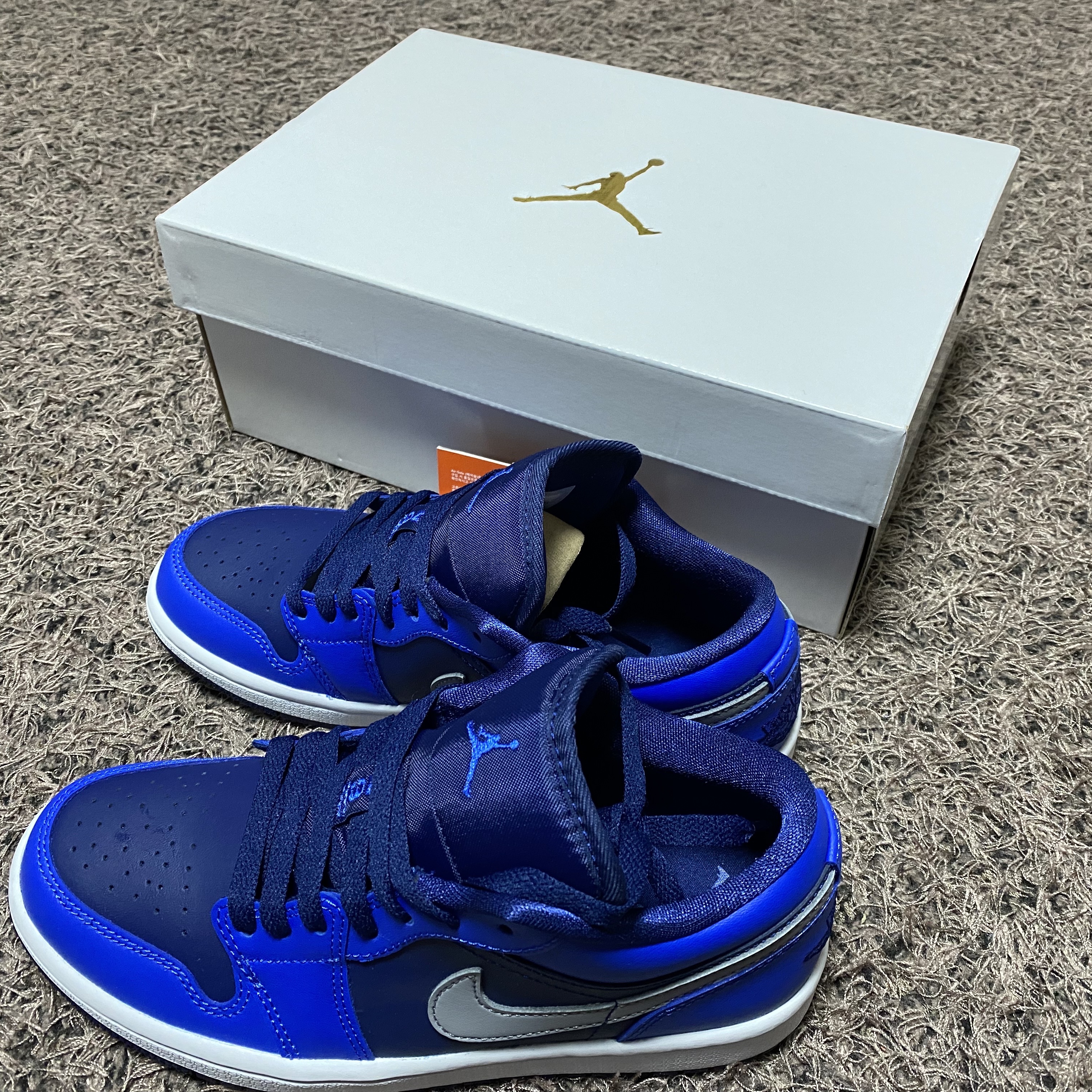 (W) Jordan 1 Low Game Royal 착용 스타일 - 3