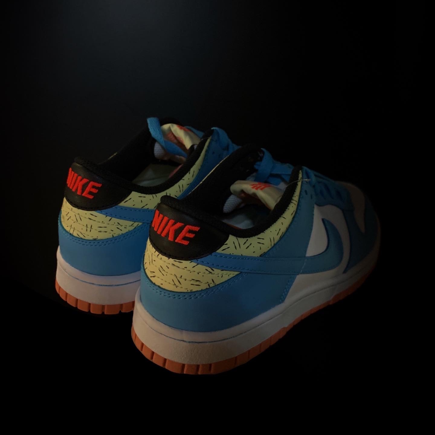 (GS) Nike x Kyrie Dunk Low SE Baltic Blue 착용 스타일 - 2