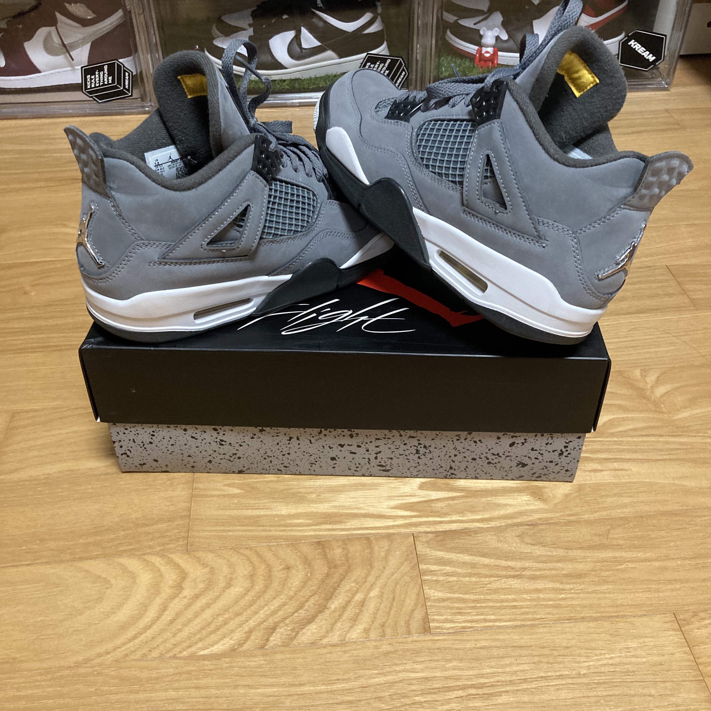 Jordan 4 Retro Cool Grey 2019 착용 스타일 - 1