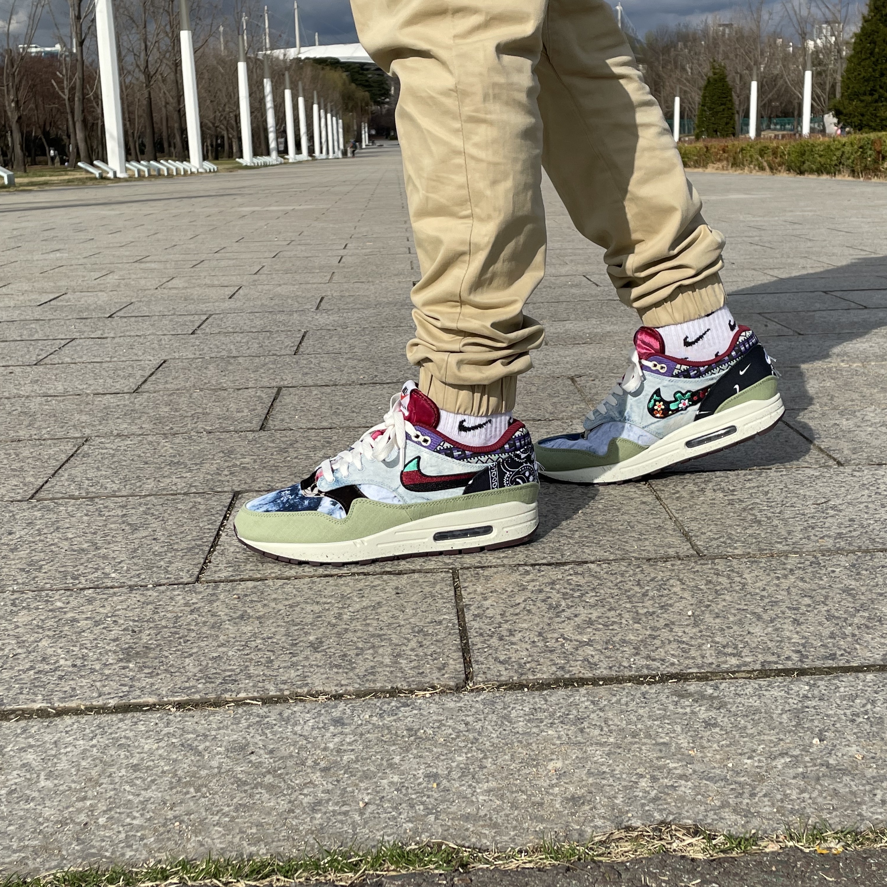 Nike x Concepts Air Max 1 SP Mellow 착용 스타일 - 1