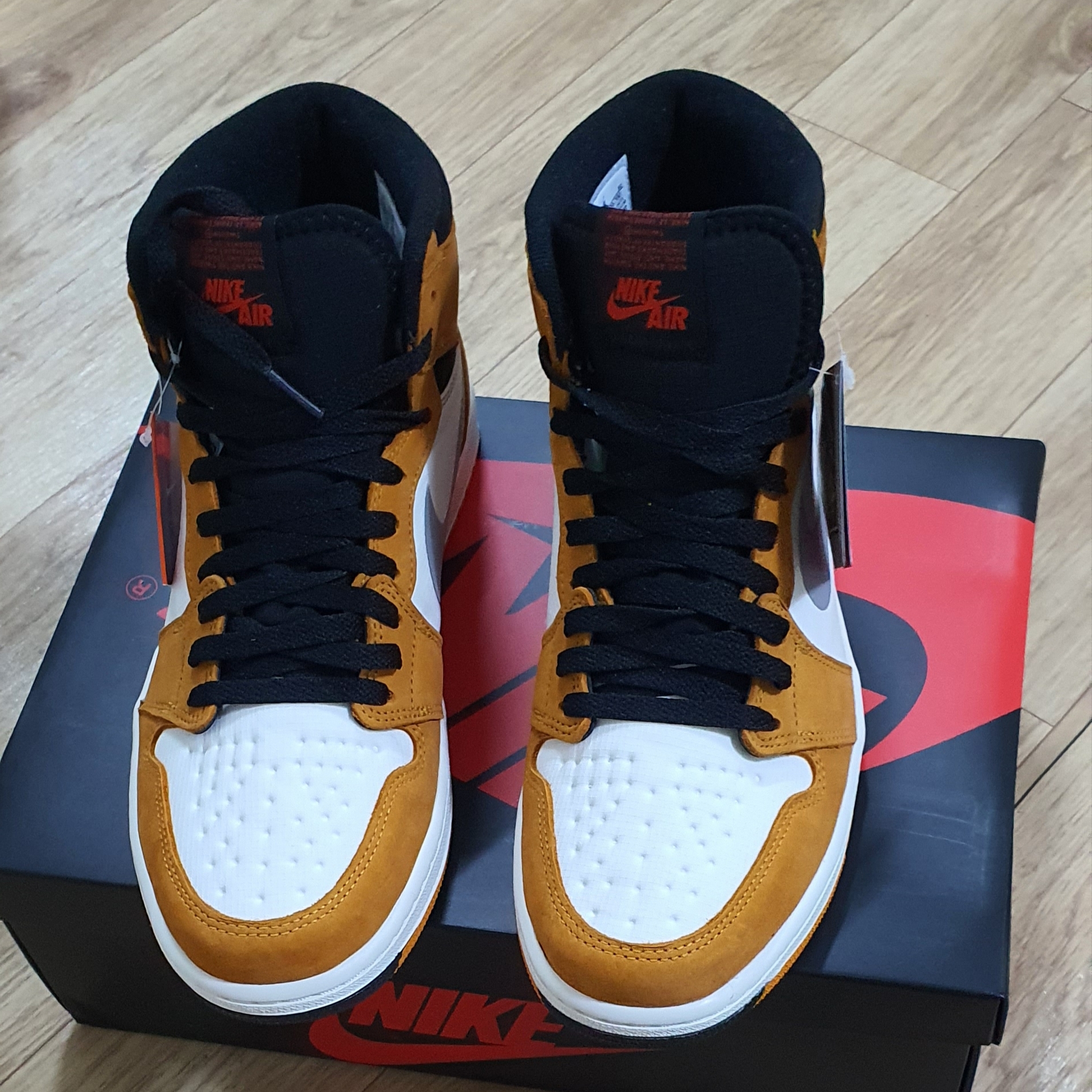 Jordan 1 Element Gore-Tex Light Curry 착용 스타일 - 3