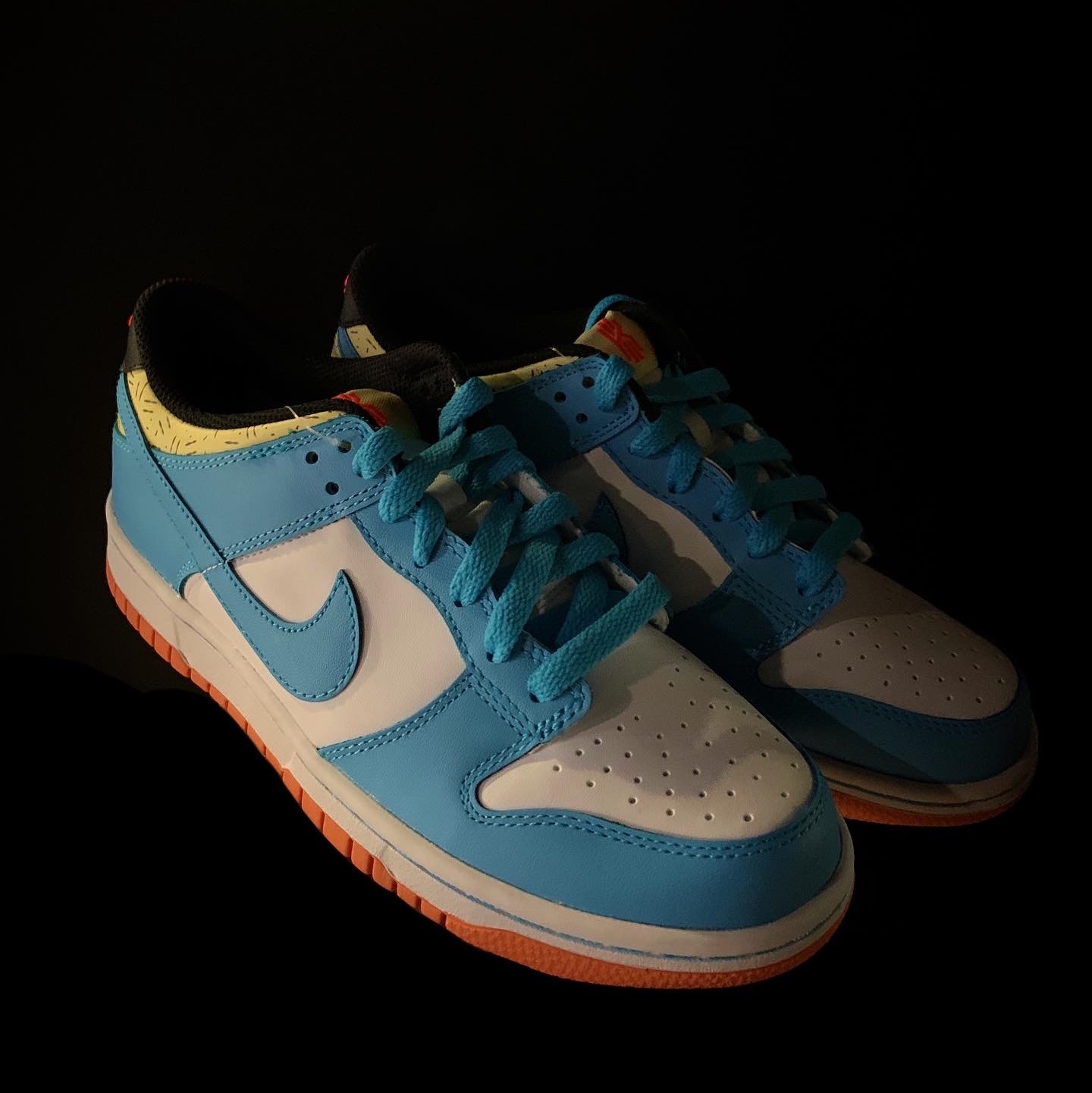 (GS) Nike x Kyrie Dunk Low SE Baltic Blue 착용 스타일 - 1