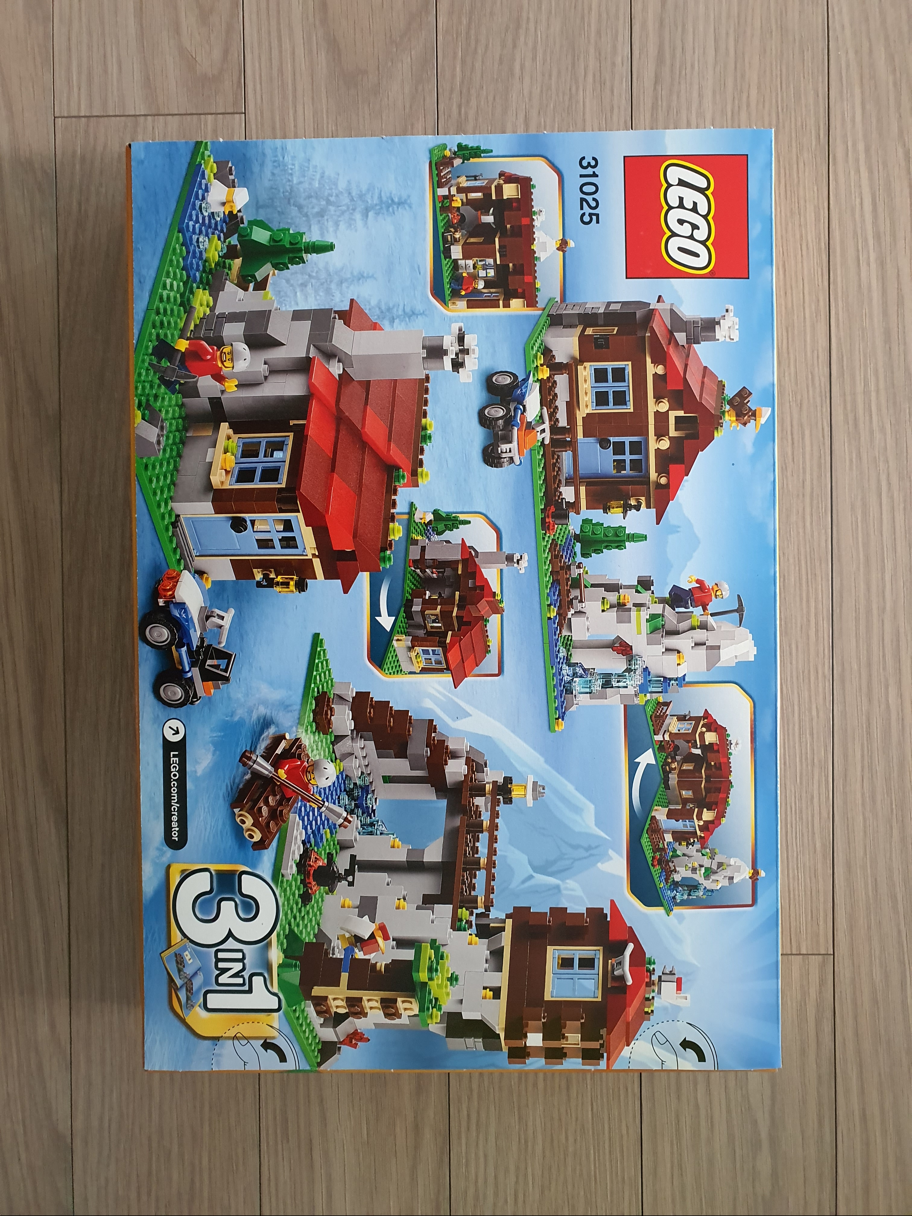 Lego Mountain Hut 착용 스타일 - 2