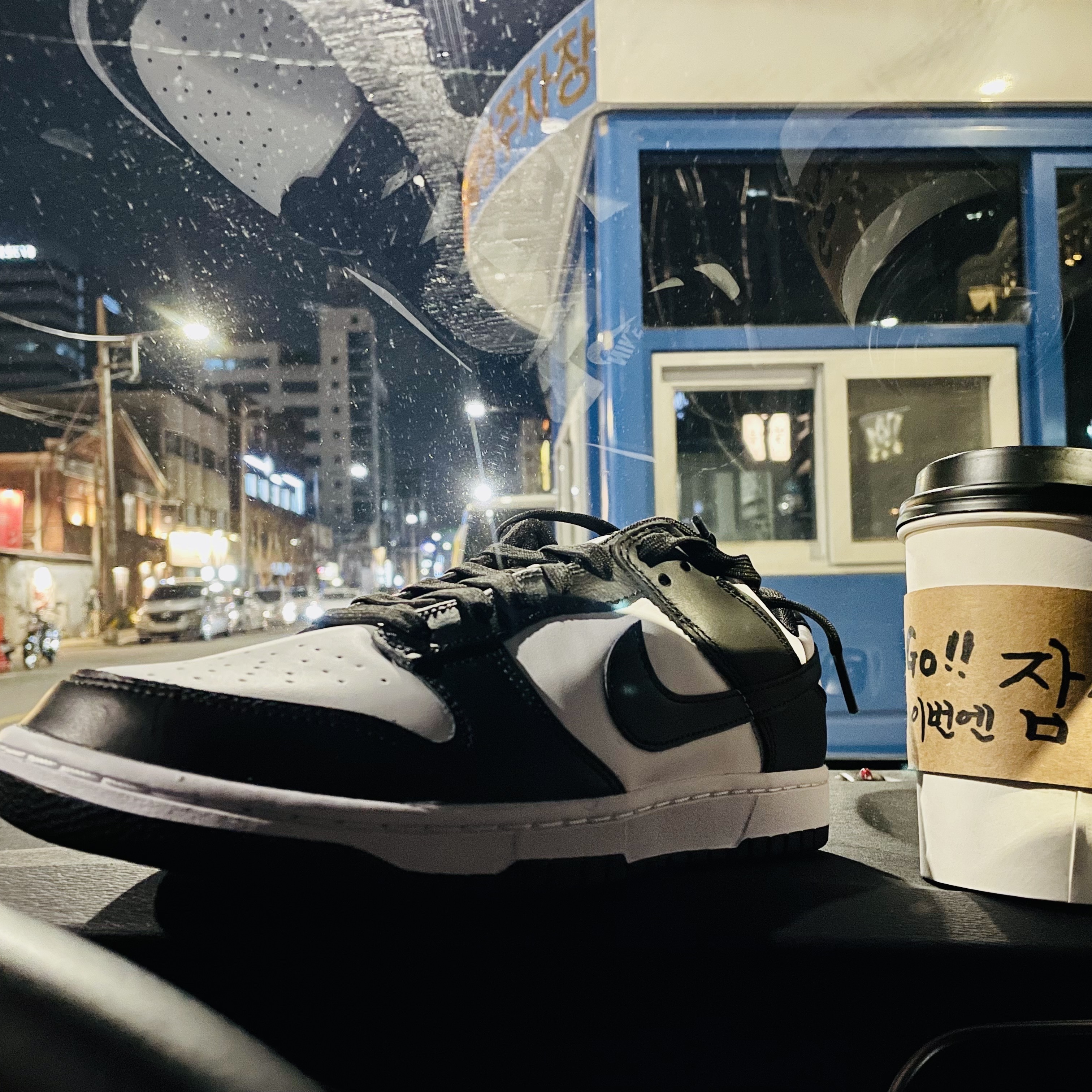 Nike Dunk Low Retro Black 착용 스타일