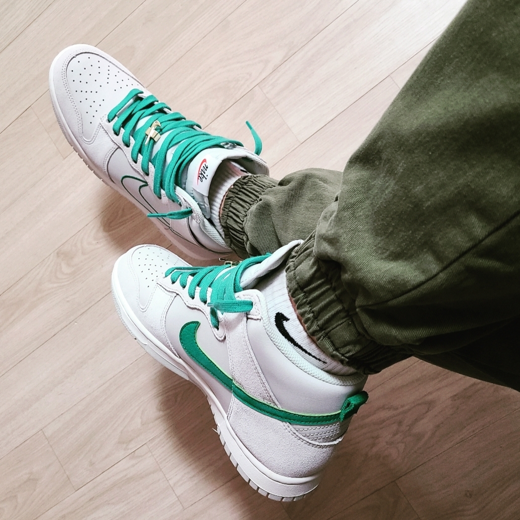 Nike Dunk High SE First Use Sail 착용 스타일