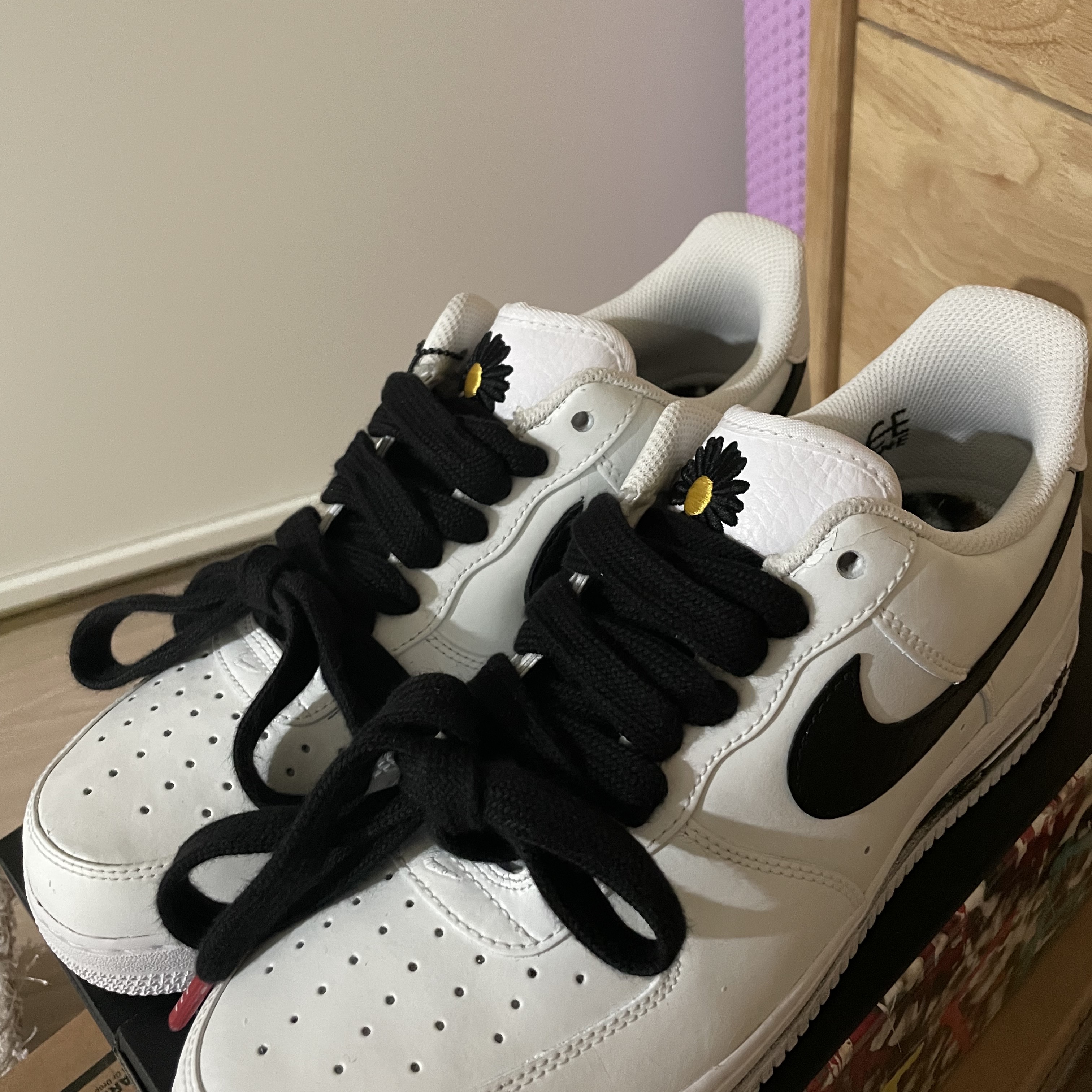 Nike x Peaceminusone Air Force 1 Low Para-Noise 2.0 착용 스타일 - 1