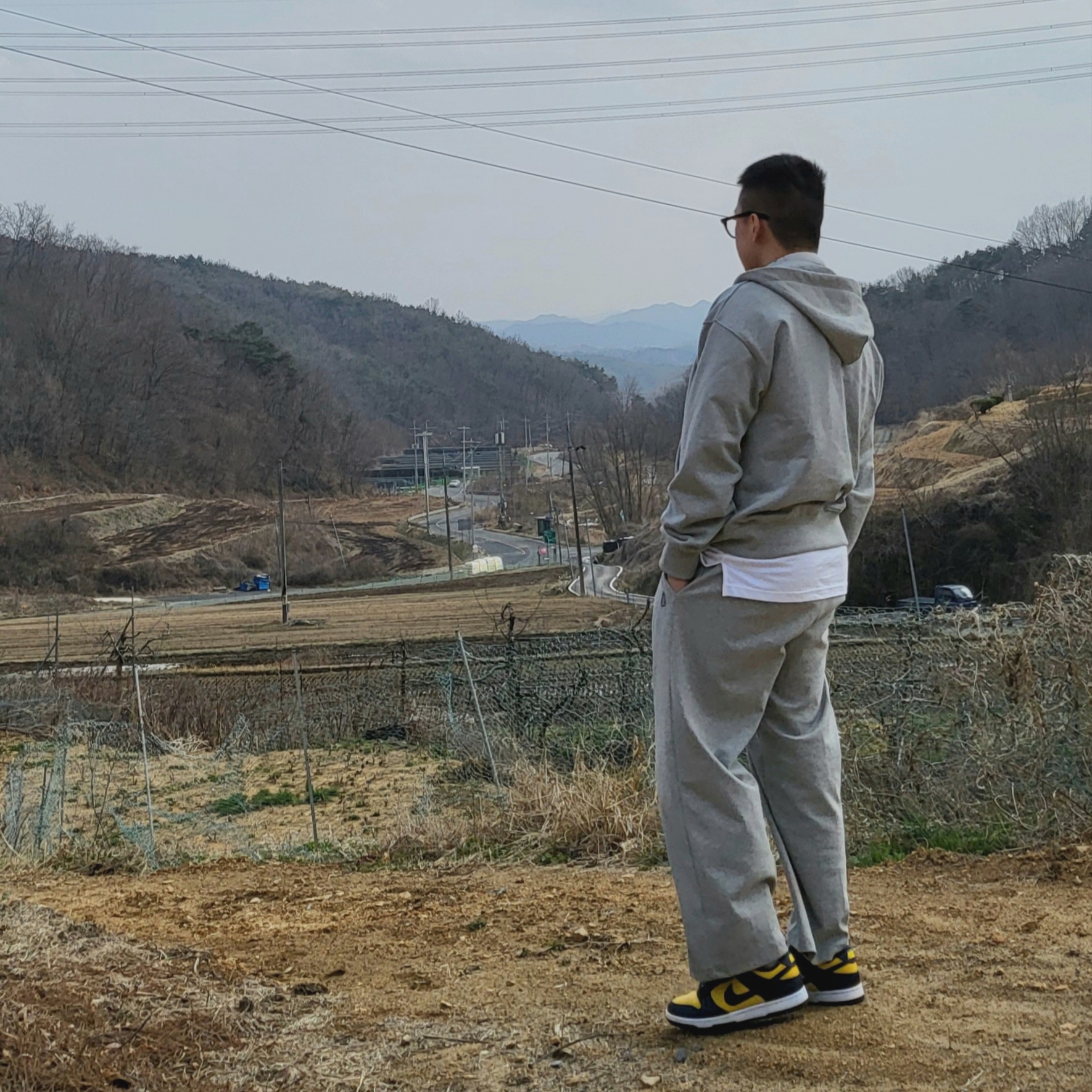 Nike Dunk Low Retro Varsity Maize 착용 스타일 - 2