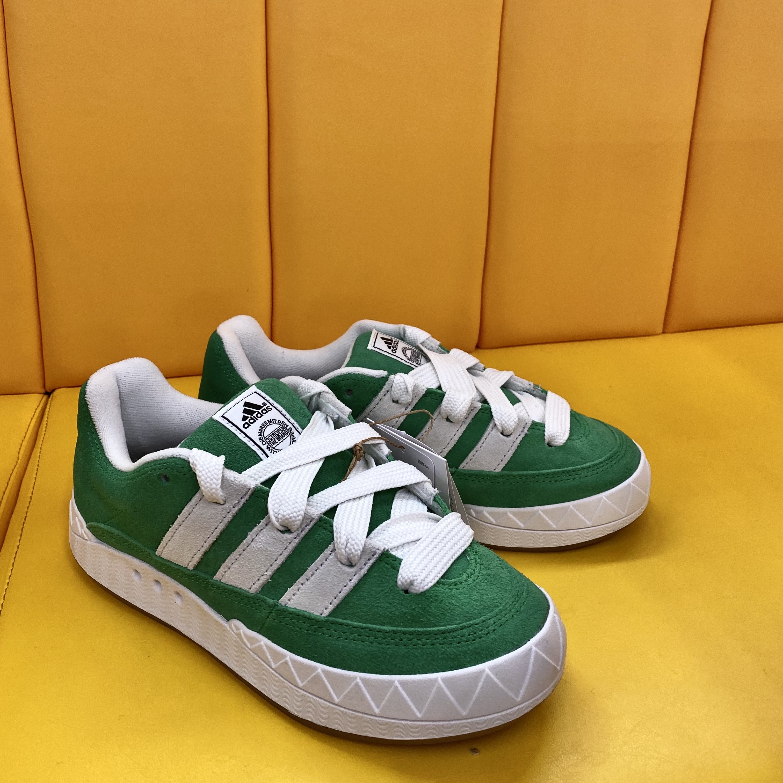 Adidas Adimatic Green 착용 스타일 - 1