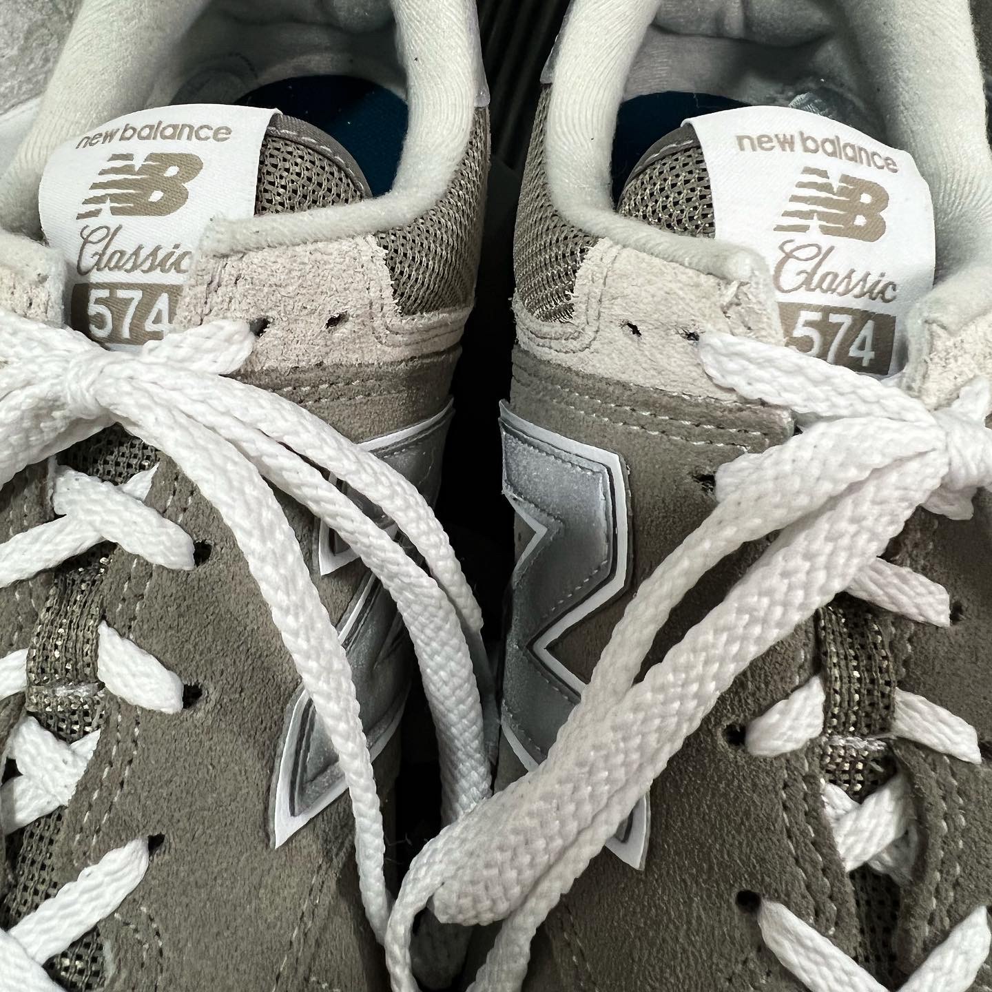 New Balance 574 Worn By Anyone Grey - D Standard 착용 스타일 - 3