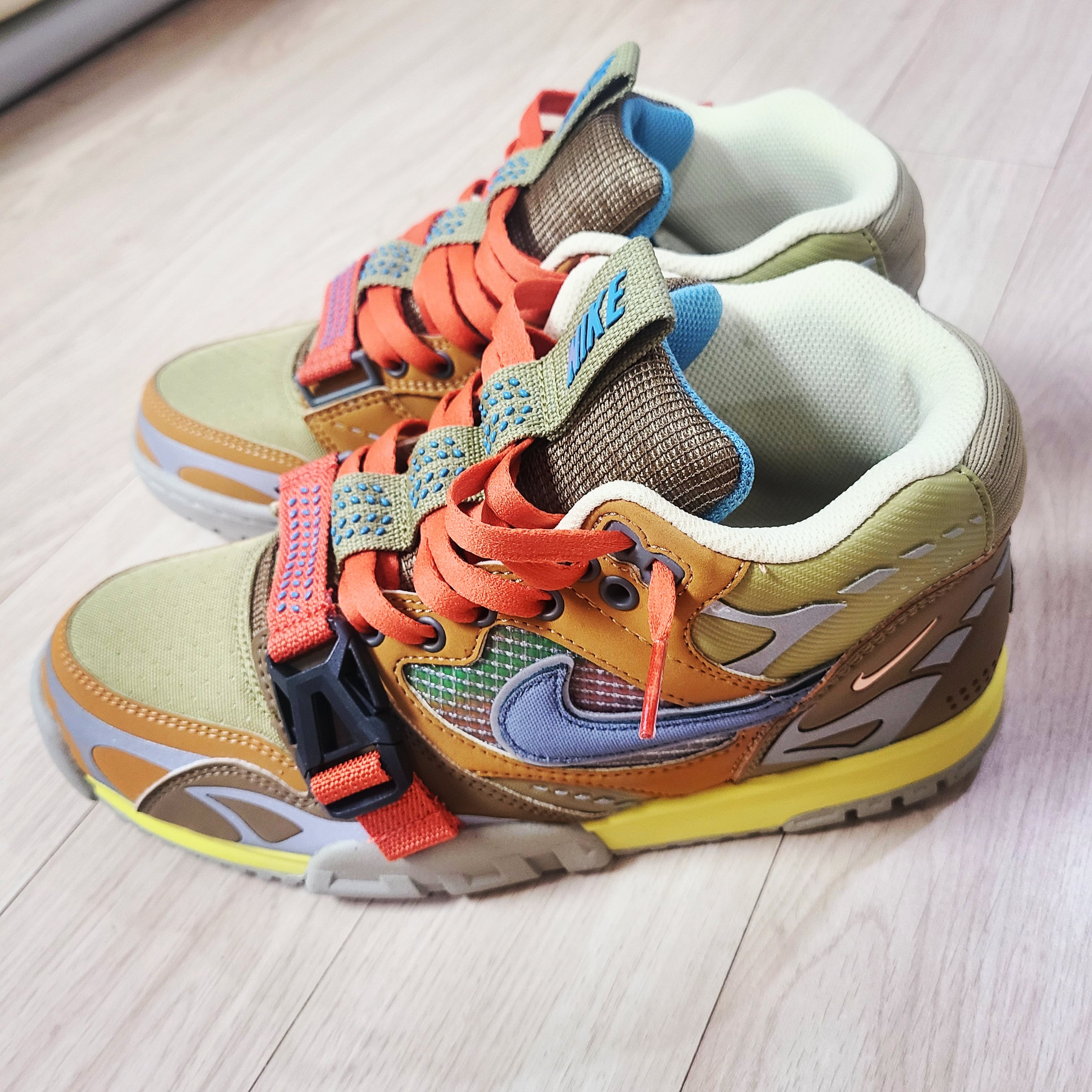Nike Air Trainer 1 SP Coriander 착용 스타일