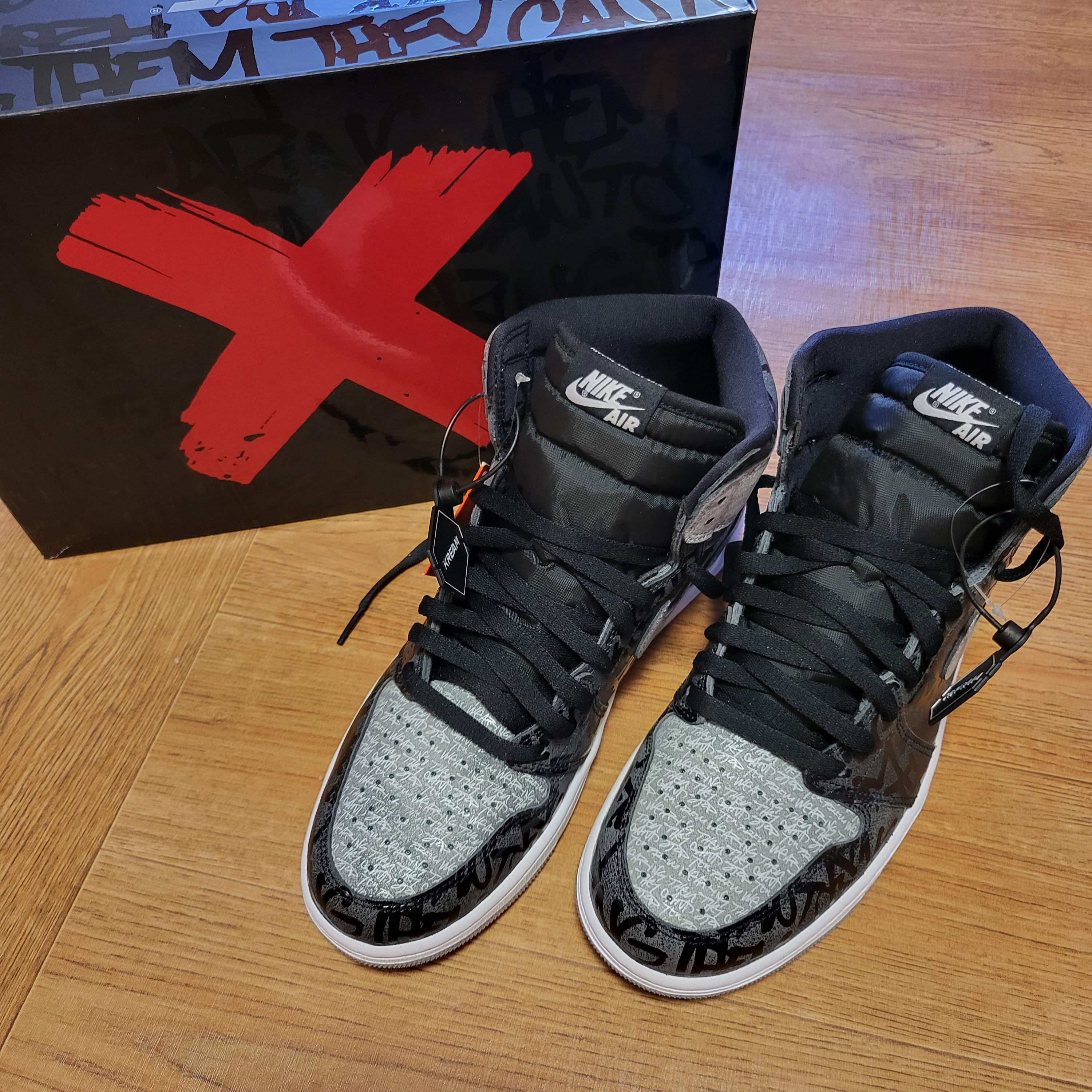 Jordan 1 Retro High OG Rebellionaire, Jordan 1 High Hall Of Fame 착용 스타일 - 1