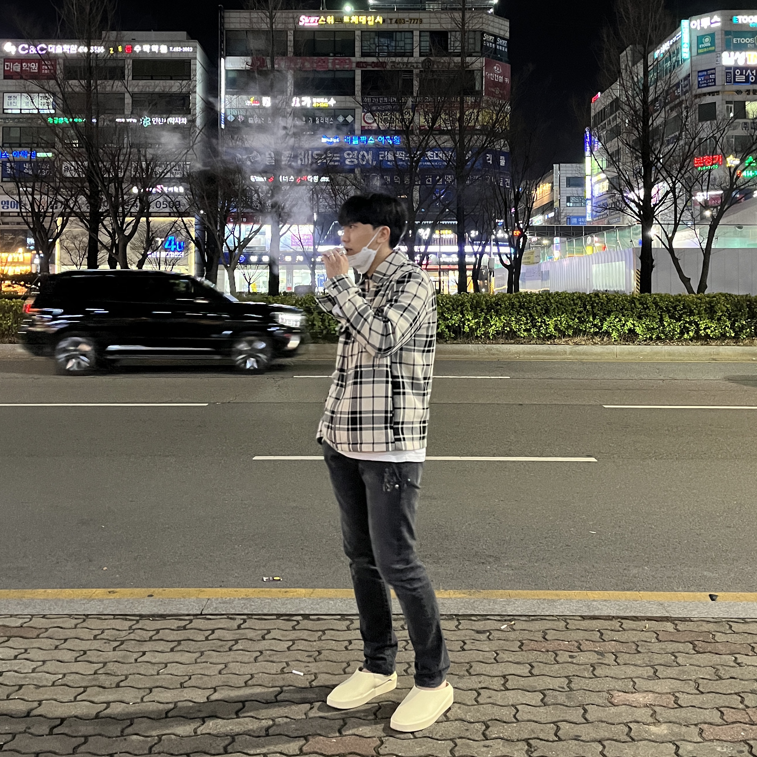Fear of God The California Cream 착용 스타일 - 3
