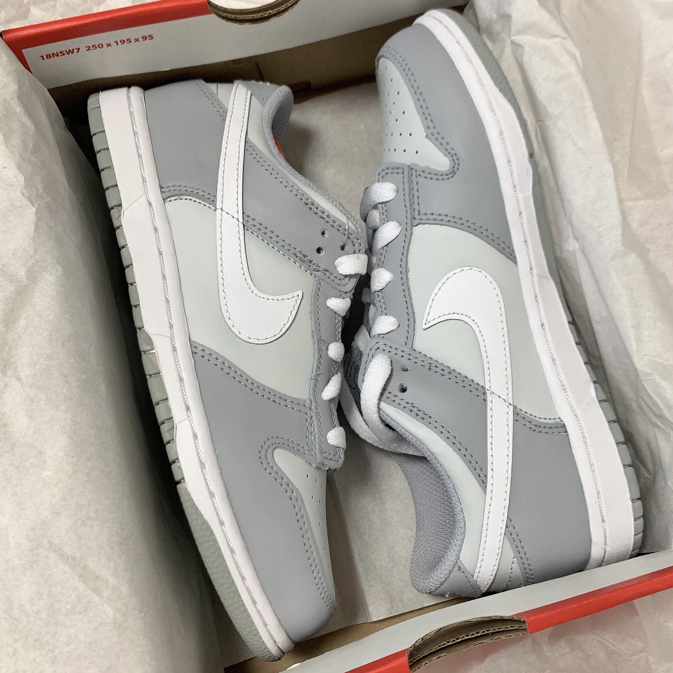 (PS) Nike Dunk Low Wolf Grey 착용 스타일