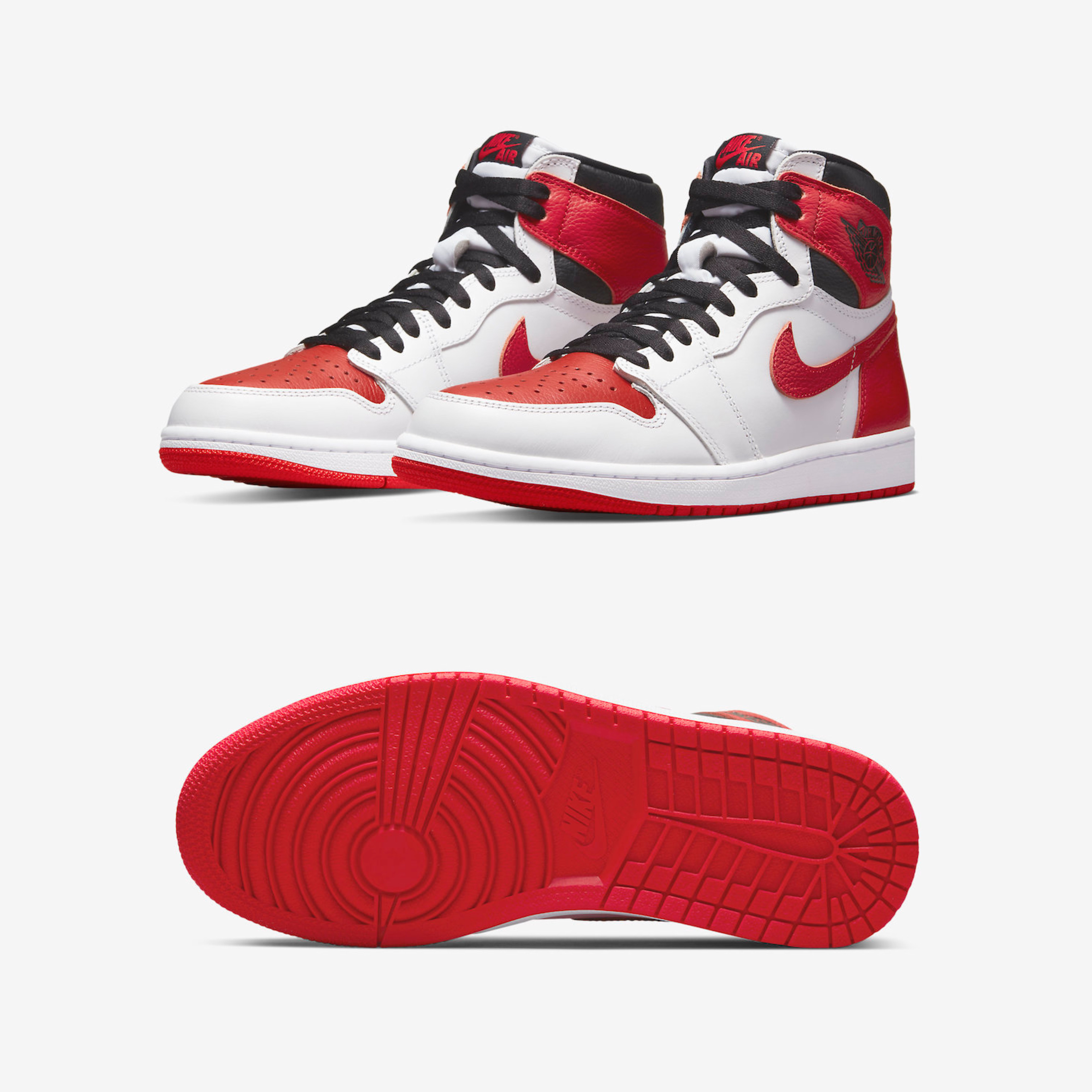 Jordan 1 Retro High OG Heritage, (GS) Jordan 1 Retro High OG Heritage 착용 스타일 - 2