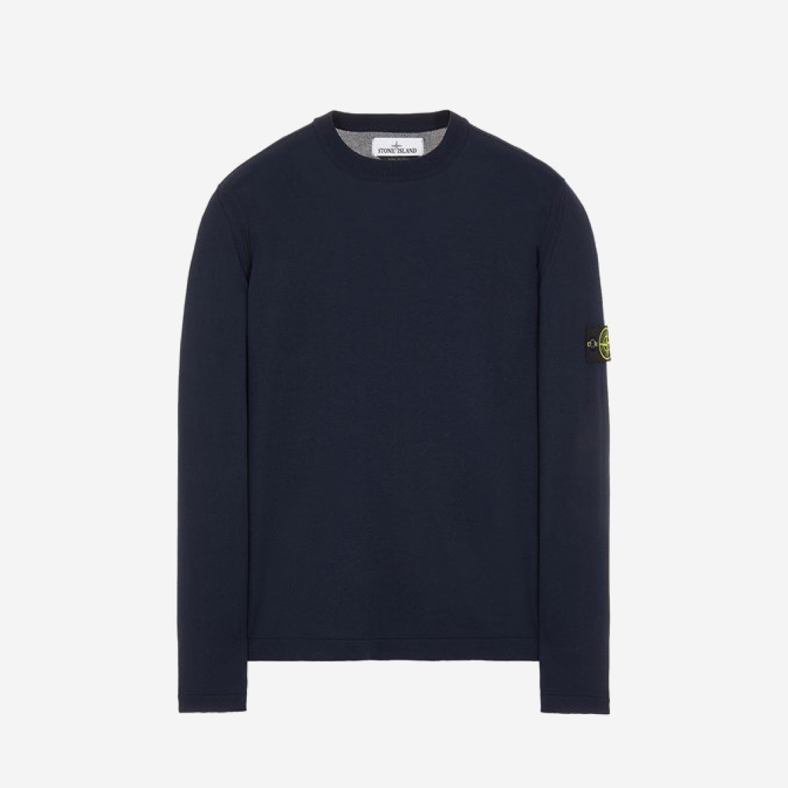 Stone Island 563B6 Crewneck Knit Navy Blue - 22SS 상세 이미지 1