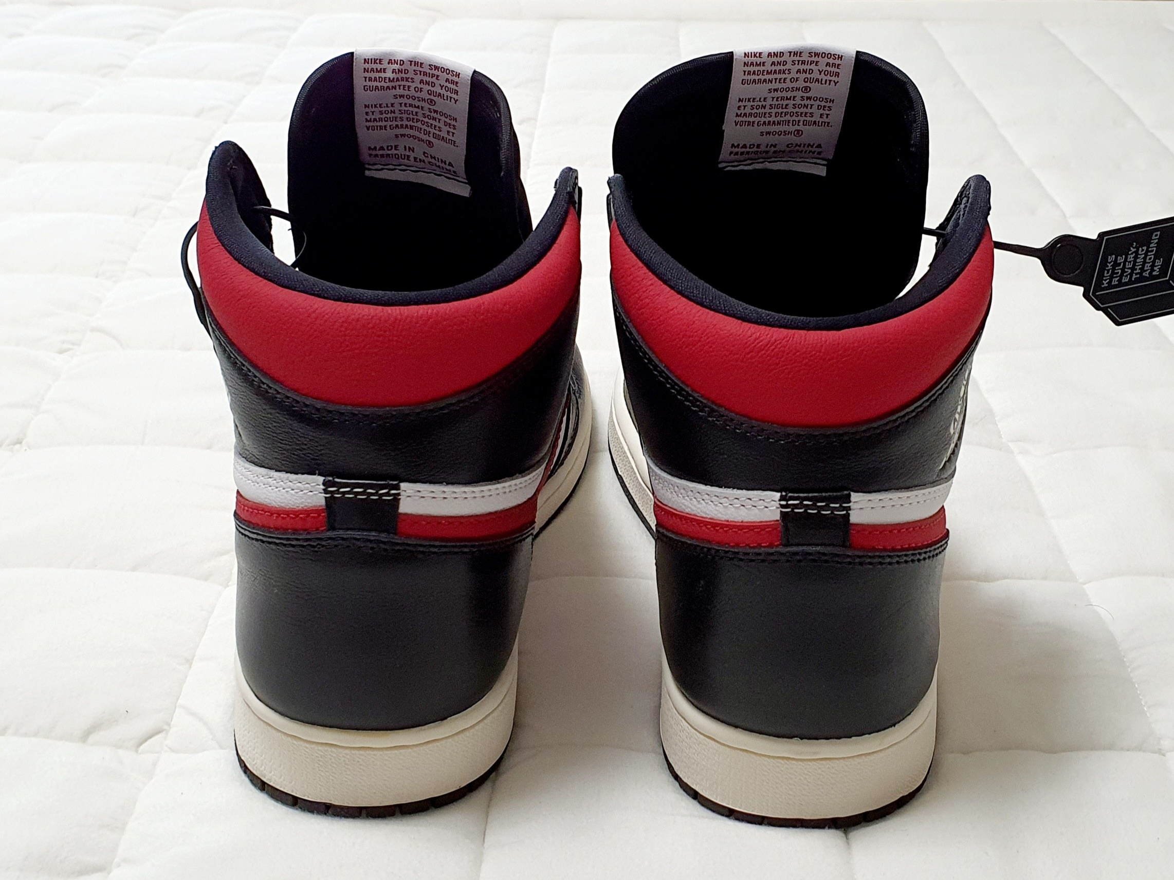 Jordan 1 Retro High OG Gym Red 착용 스타일 - 5