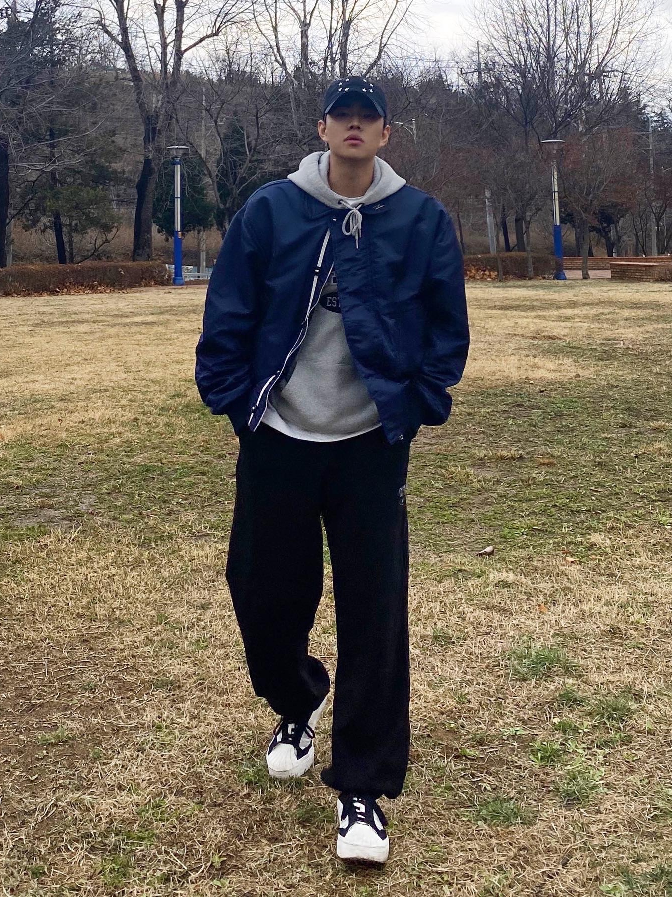 Y-3 Yohji Star White 착용 스타일 - 1