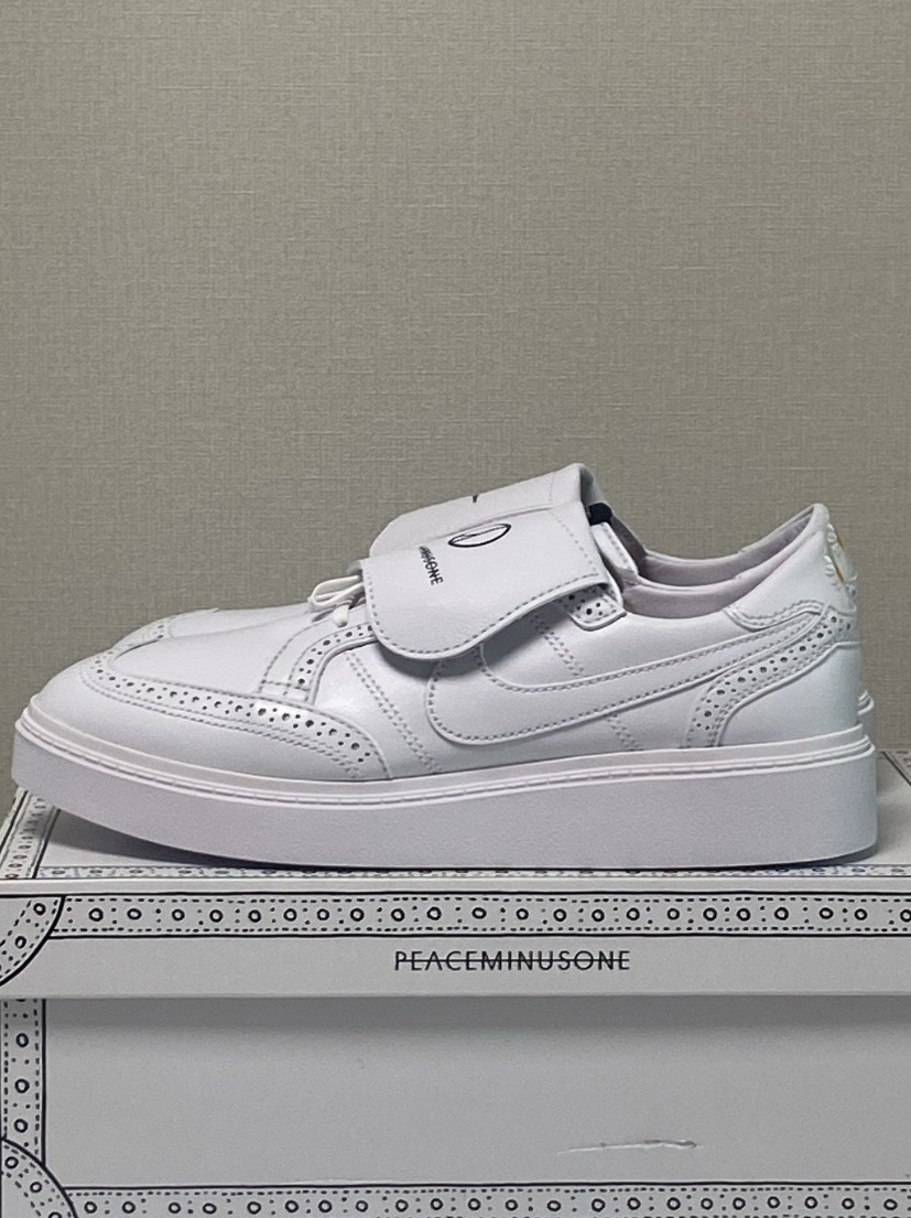 Nike x Peaceminusone Kwondo1 White 착용 스타일 - 1