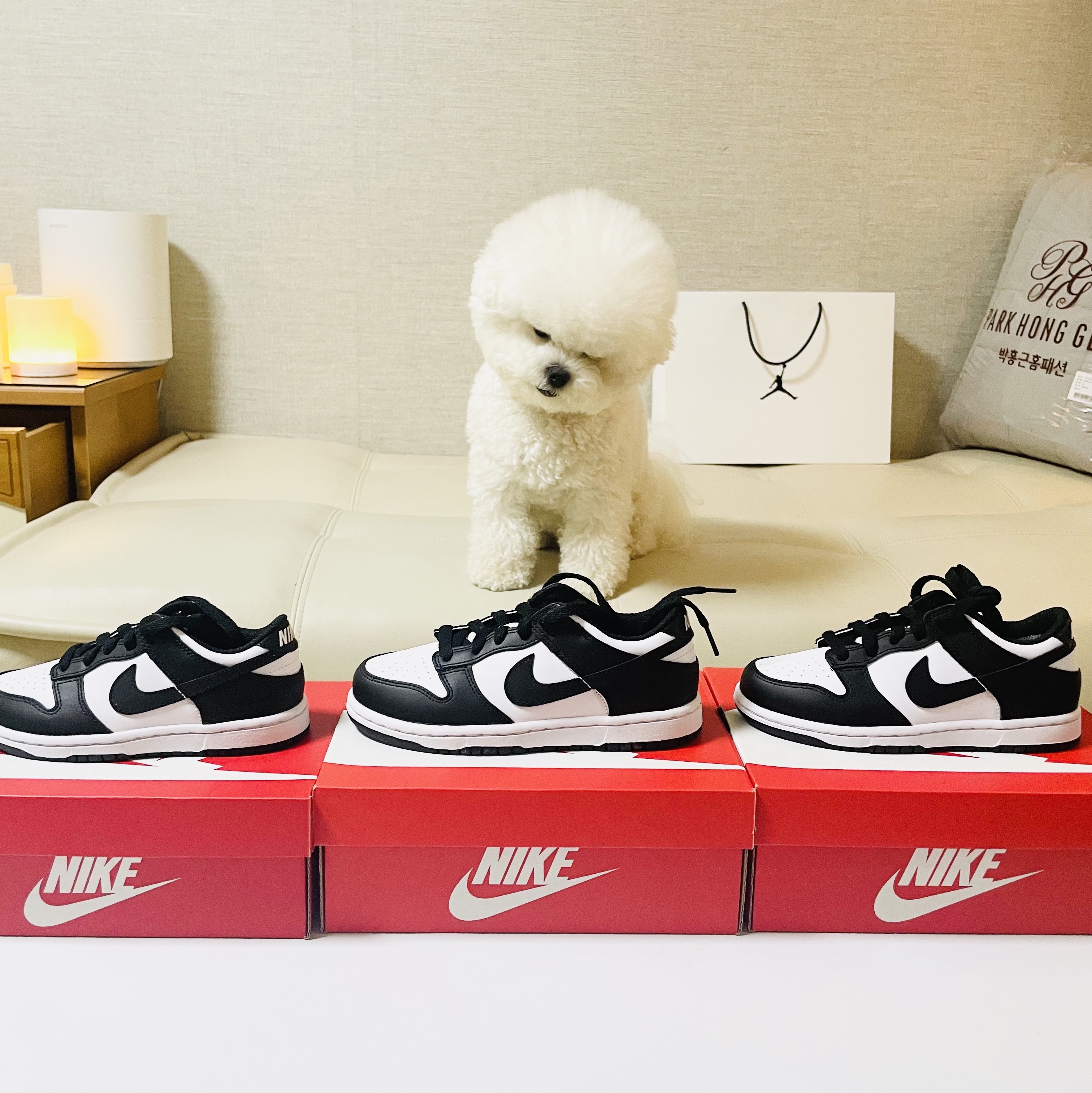 (PS) Nike Dunk Low Black 착용 스타일